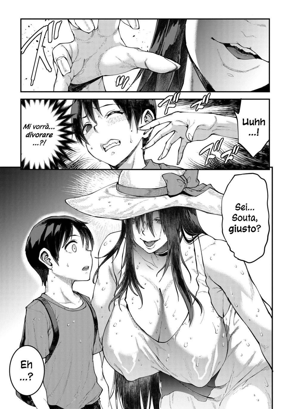 [ERECT TOUCH (Erect Sawaru)] Mama Mansion! Dainiwa 202 Goushitsu Kamikida Miho (?) | Mama Mansion! ~Capitolo 3, Appartamento 202, Sonosaki Kaoru, età sconosciuta~ [Italian] [Hentai Fantasy] - Page 9