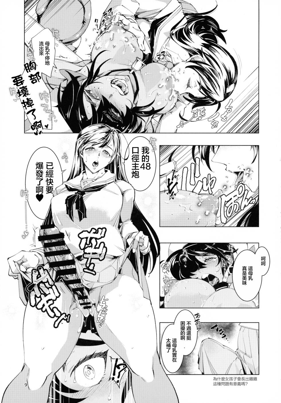 (C106) [Reiwa Denji (Shinkuukan)] Milk Hall Donzoko | 饮奶店仓底 (Girls und Panzer) [Chinese] - Page 9