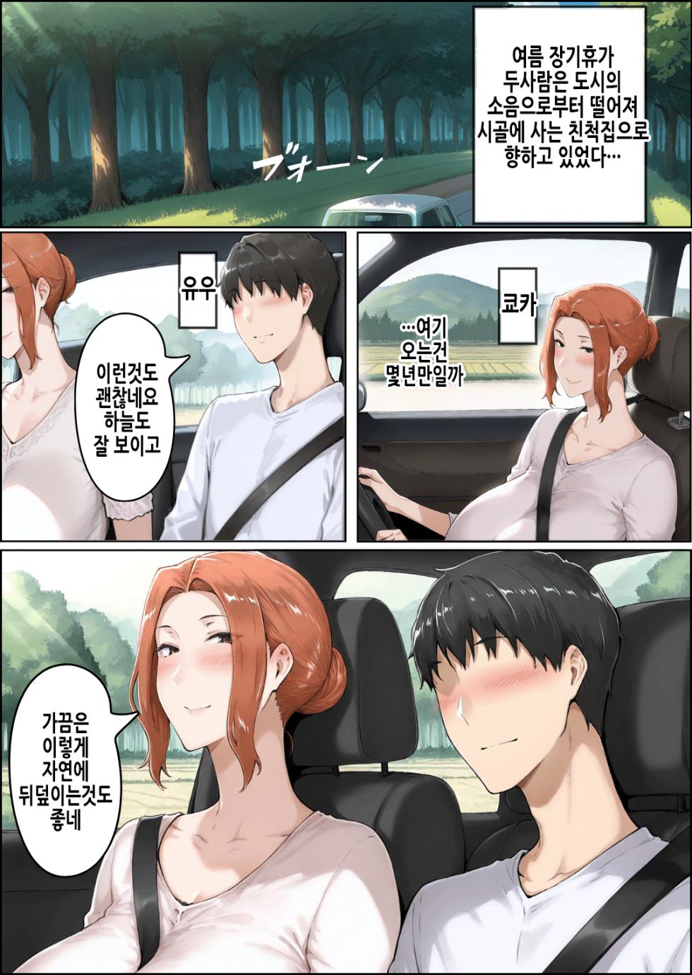 [Shiranui] NTR Inaka Kikou -Kairaku ni Ochiru Natsu- | NTR 시골기행 [Korean] - Page 3