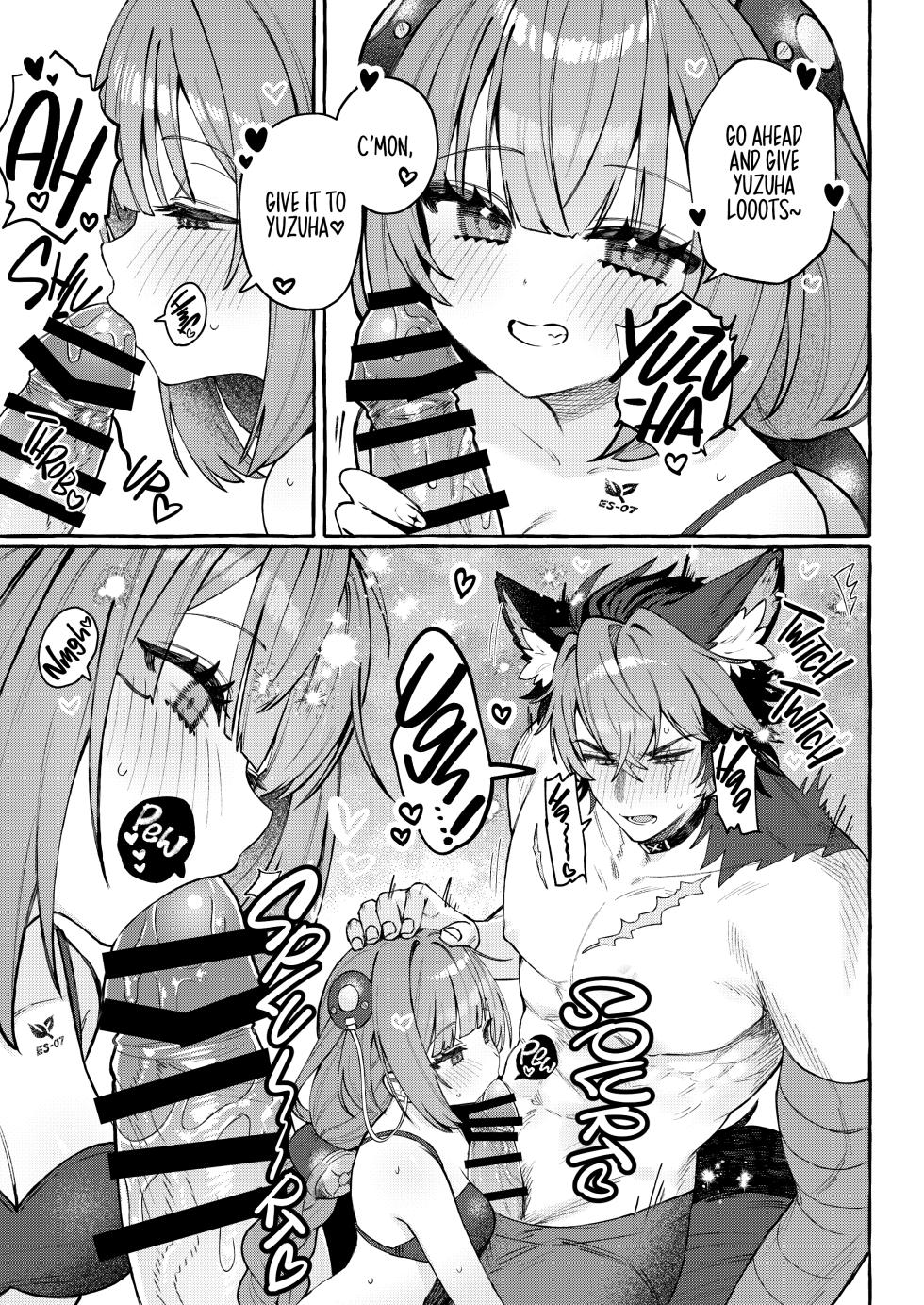 [Shibire na Memai (Edajima Denki)] Inu wa wan, Tanuki wa? - Dogs say woof. What does a raccoon say? | Dog Goes Woof, Tanuki Goes...? (Zenless Zone Zero) [English] [Digital] - Page 14