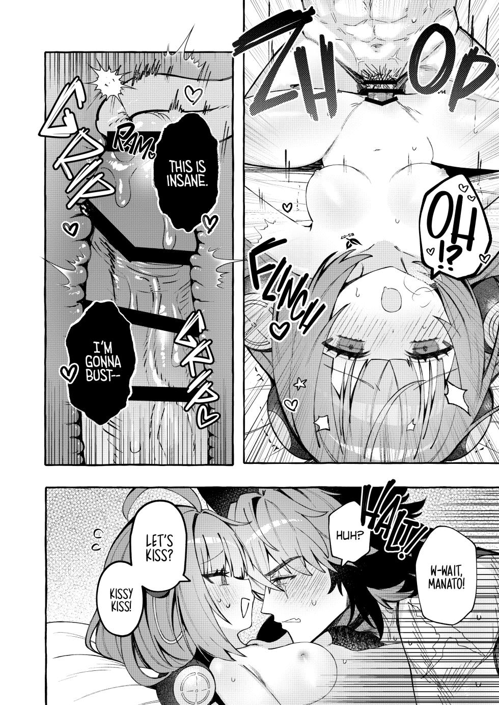 [Shibire na Memai (Edajima Denki)] Inu wa wan, Tanuki wa? - Dogs say woof. What does a raccoon say? | Dog Goes Woof, Tanuki Goes...? (Zenless Zone Zero) [English] [Digital] - Page 19