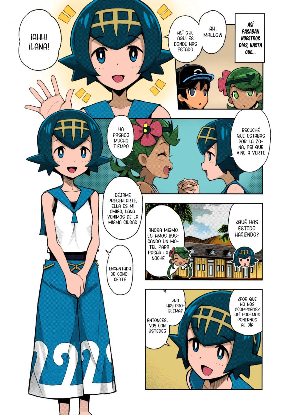 (C93) [Funi Funi Lab (Tamagoro)] MAO FRIENDS 2 | El Amigo de Mallow 2 (Pokémon) [Spanish] [Traducciones necesarias] [Colorized] [Decensored] - Page 3
