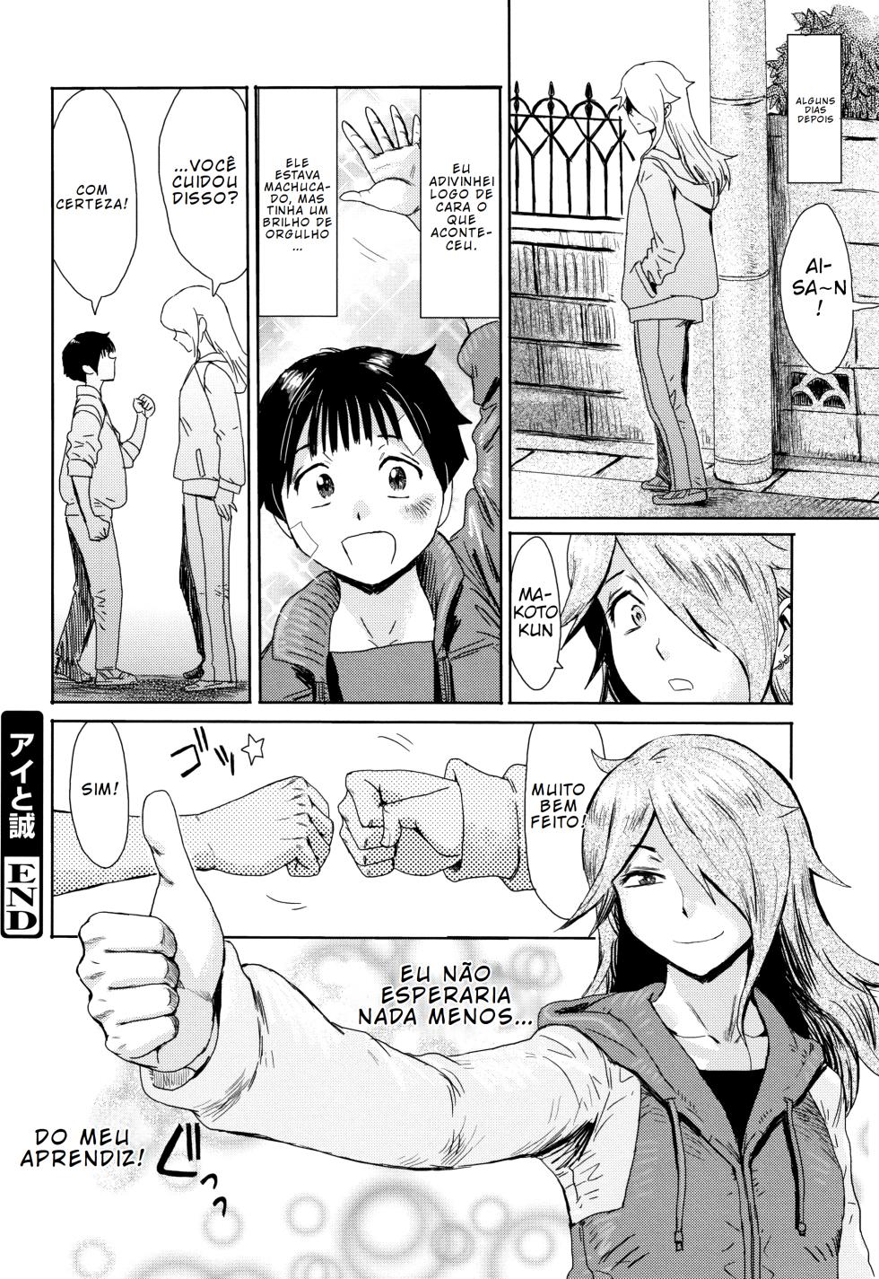 [Kuroiwa Menou] Ai to Makoto [Portuguese-BR] [BLACKSUB] - Page 24