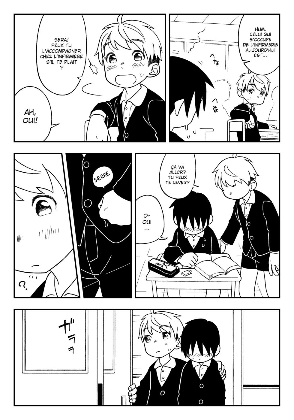 [Studio Zumi (Zumi)] Jugyou-chuu no Naisho | Un secret pendant les cours [French] {Le Royaume Shota} - Page 5