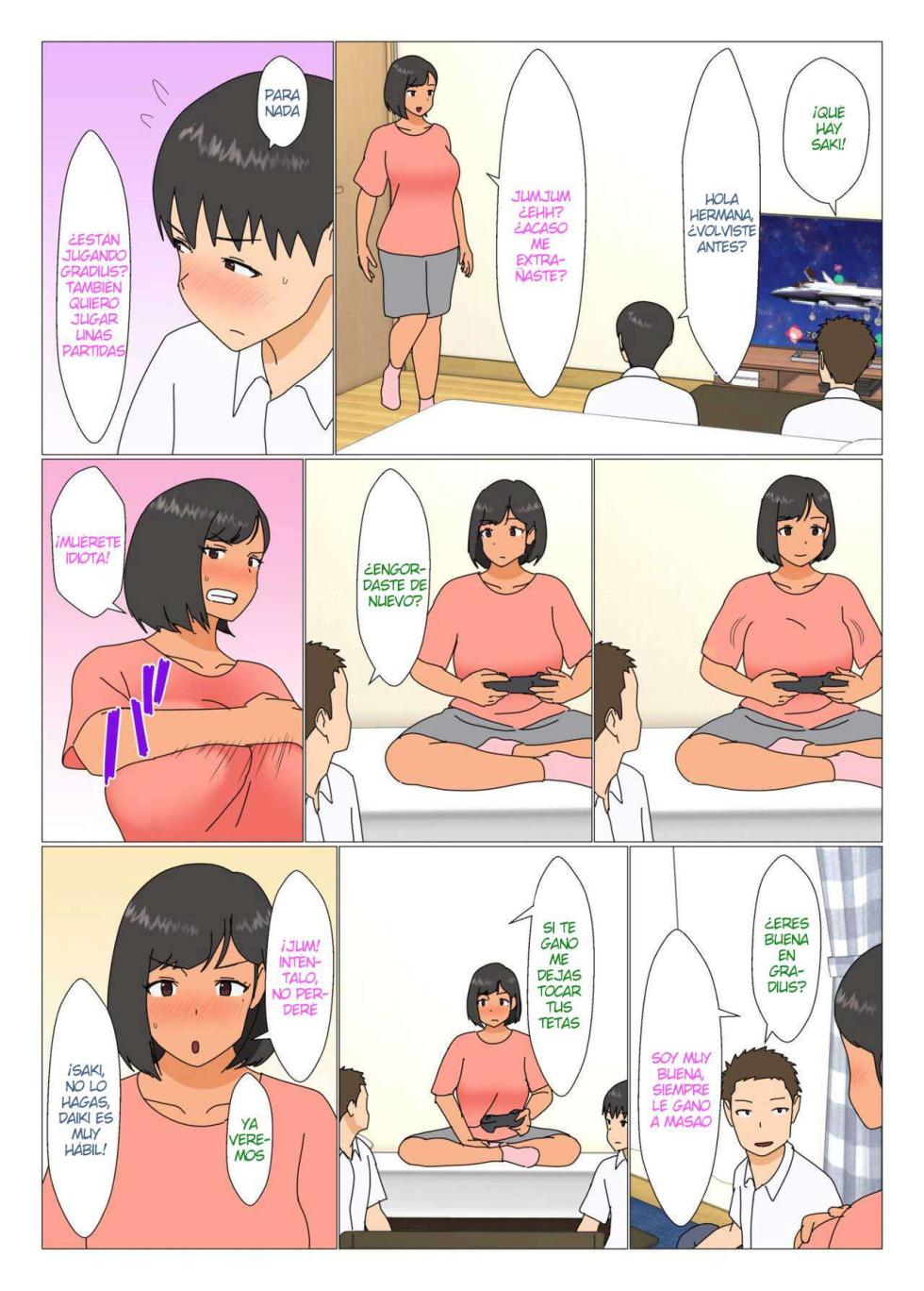 [Oroboy] Ane ga Tomodachi to Yaru｜Mi Hermana se Acuesta con Mi Amigo [Xavit0_0] - Page 4