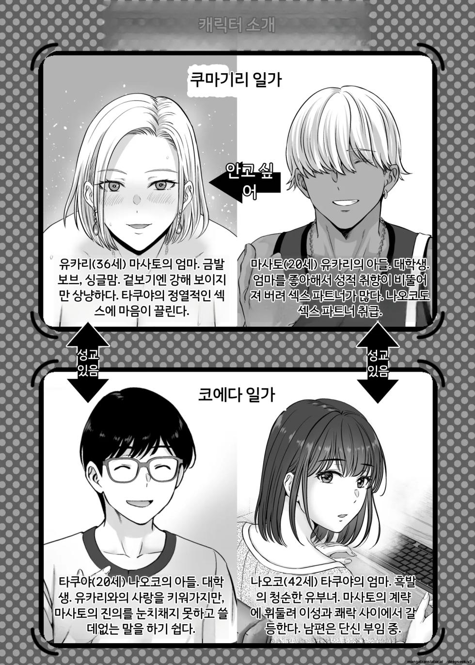 엄마 스와핑 3 ~엄마를 서로 바꿔서 보여주기식 4P! 우리가 하고 싶은 대로 막 해버린 이야기~ [A.I 번역] - Page 4