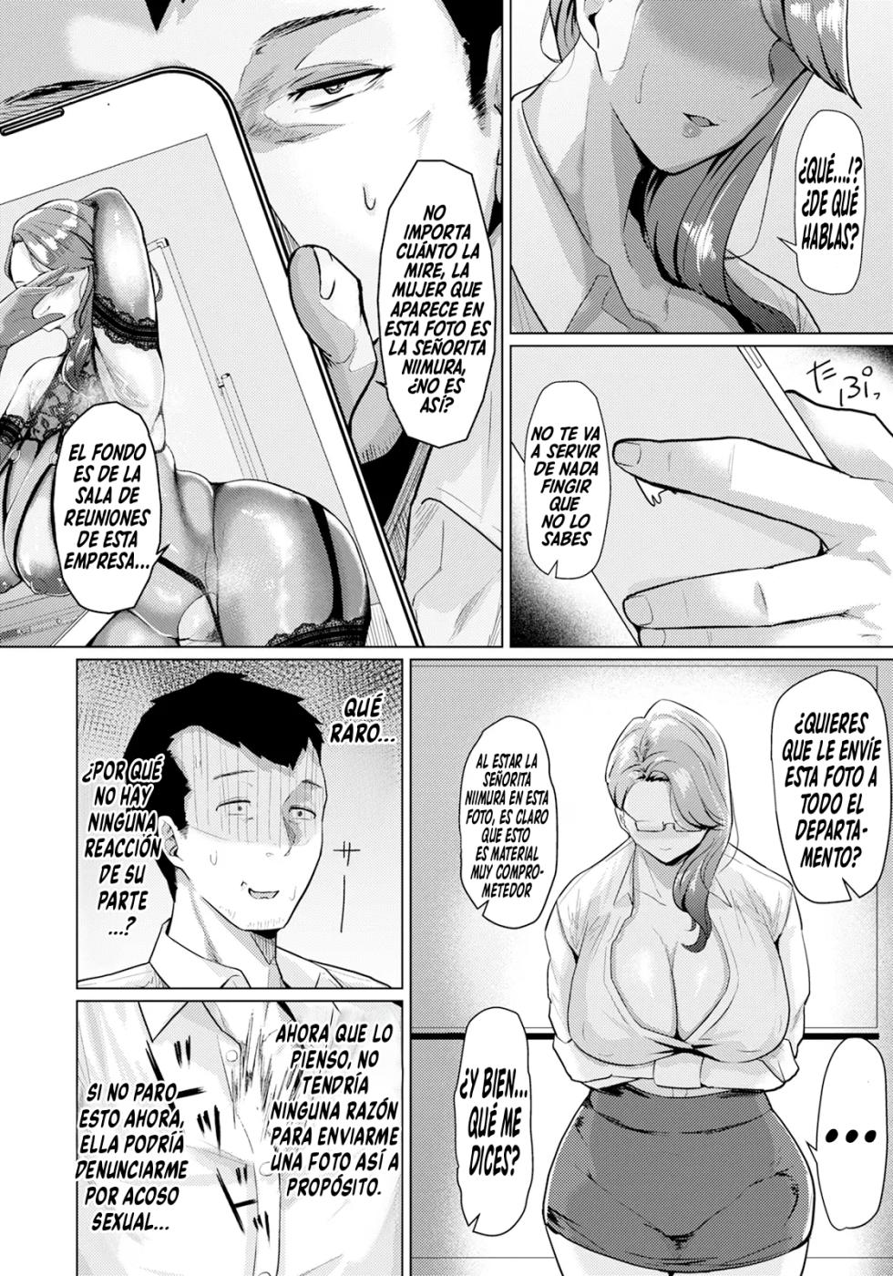 [Taba] Niowase PoweHara Joushi no Mesu shi kusa｜Insinuaciones׃ ~Los Encantos Femeninos De Una jefa Abusiva~ (ANGEL Club 2024-06) [Spanish] [El naranjas = Mr.Naranjas] [Digital] - Page 8