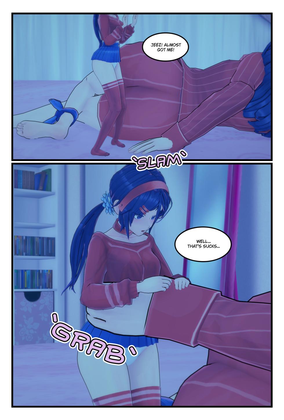 TrapoNeko [MISIDE VORE AU] Sleepy Guard - Page 8