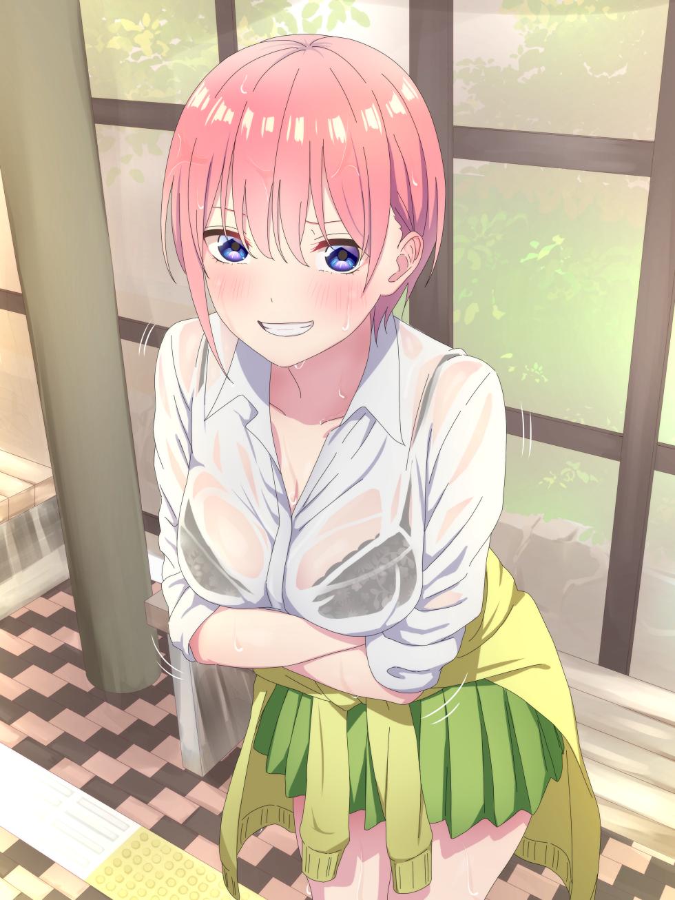 [冬華しゃら] 濡れ透け挑発一花わからせ (五等分の花嫁) - Page 5
