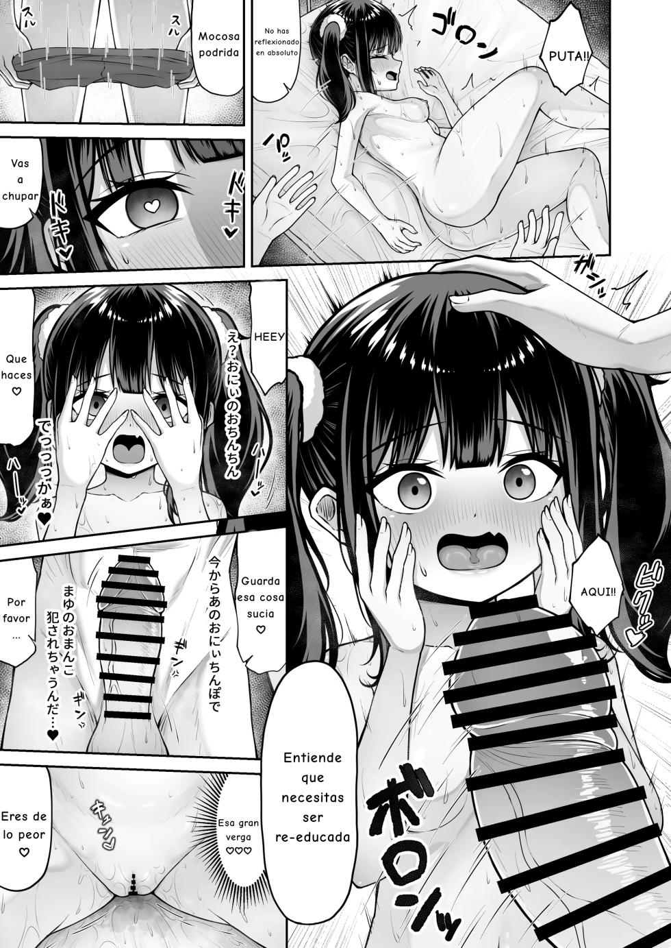 [Chelchel Park (Rachel)] Uchi no Mesugaki Imouto wa Sunao janai｜La Mocosa de Mi Cuñada no es Honesta [Spanish] [EbisuTraslade - Winder] - Page 19