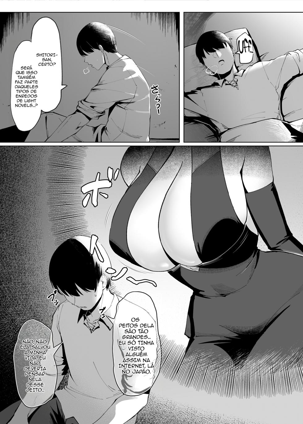 [POTATO BOMB (Chochomi)] Isekai Tensei shitara Seiyoku MAX Majo ni Osoware Doutei Sotsugyou Shichaimashita [pt-BR] [Bakai.org] [Digital] - Page 5
