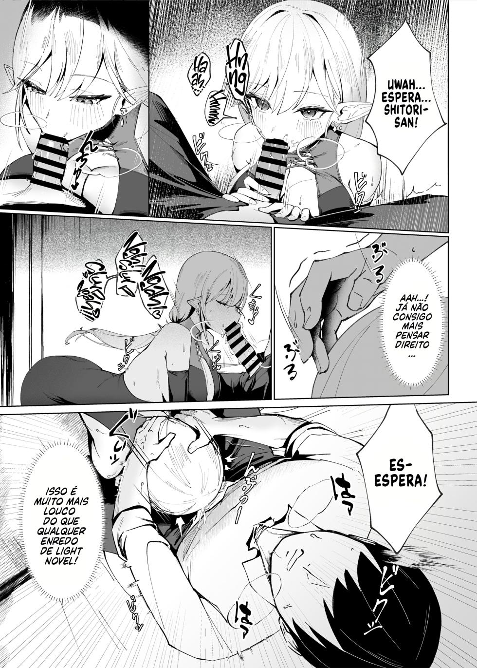 [POTATO BOMB (Chochomi)] Isekai Tensei shitara Seiyoku MAX Majo ni Osoware Doutei Sotsugyou Shichaimashita [pt-BR] [Bakai.org] [Digital] - Page 8