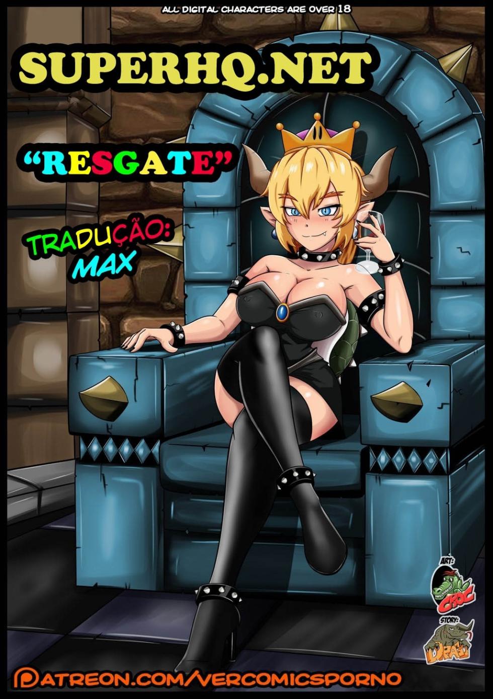 Bowsette e mario - Page 1