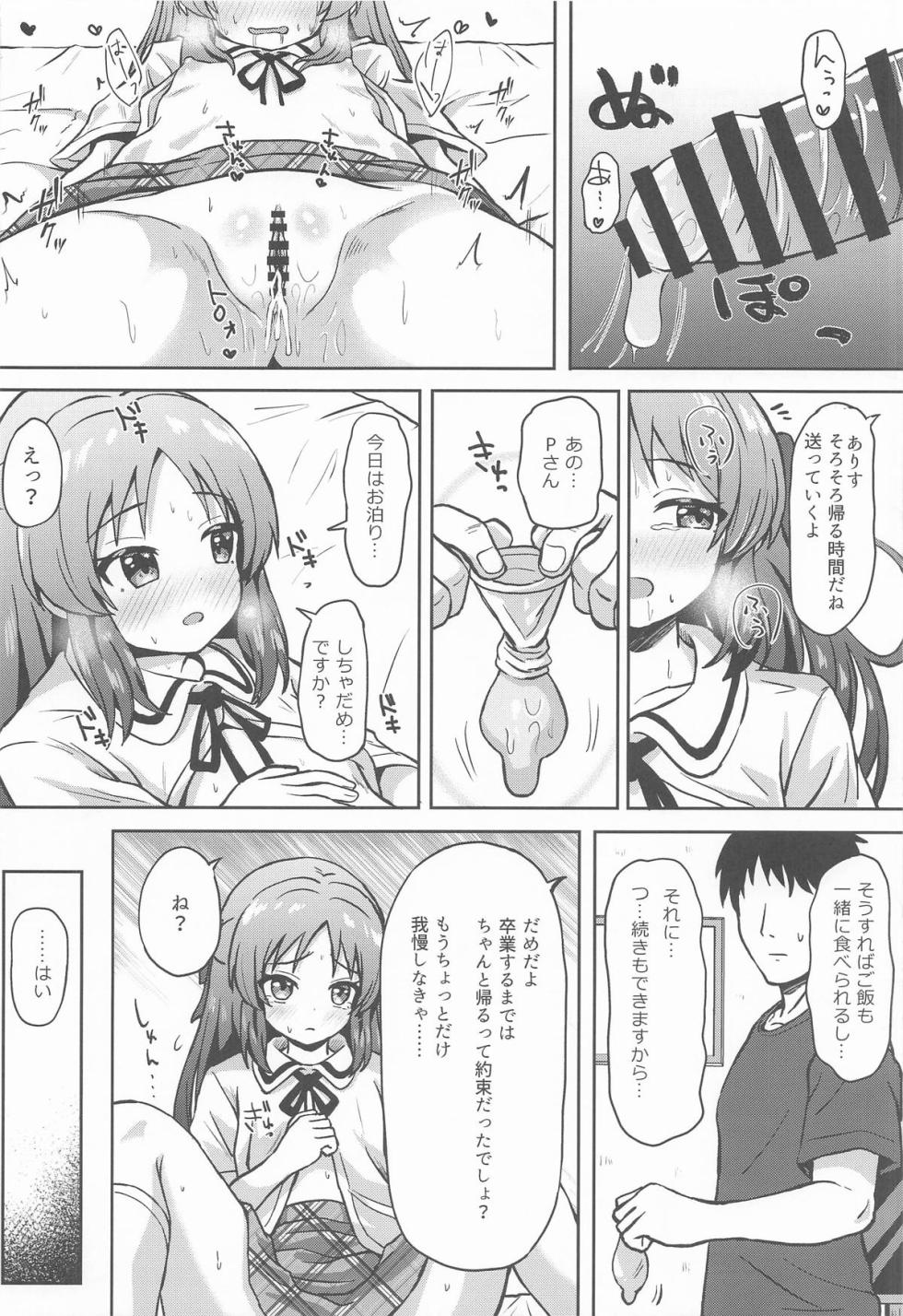 (C106) [Ice Coffee (Comiching)] Arisu to Dousei... suru? - Living with ARISU-CHAN? (THE IDOLM@STER CINDERELLA GIRLS) - Page 7
