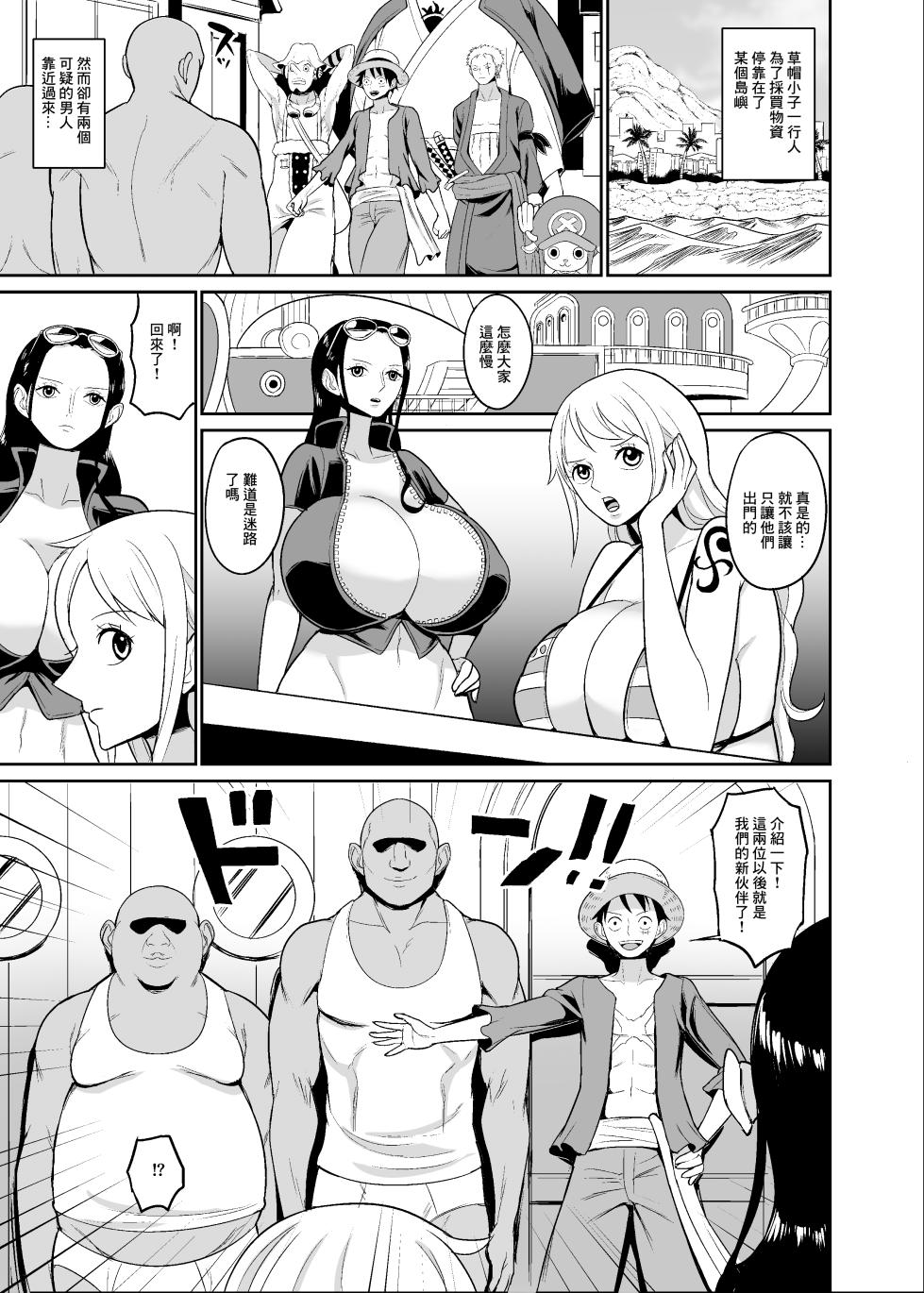 [REM9 (Hamiltan)] Koitsura ga Oretachi no Atarashii Nakama da! | 這兩位以後就是我們的新伙伴了！ (One Piece) [Chinese] [Digital] - Page 3