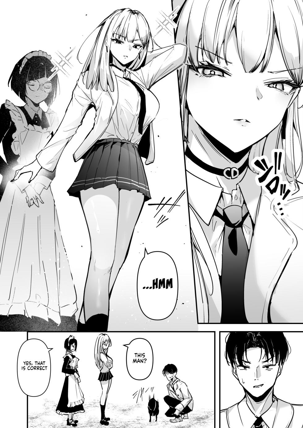 [Unitoshiki] Mattaku Icha Love suru Ki no Nai Kyonyuu Reijou Gal ni Niku Dildo Atsukai Sareteiru Ore no Hanashi | The Story of How I’m Treated Like a Living Dildo by a Big-Titted Rich Gyaru Who Has No Interest in Being Lovey-Dovey [English] [gotbored] [Digital] - Page 4