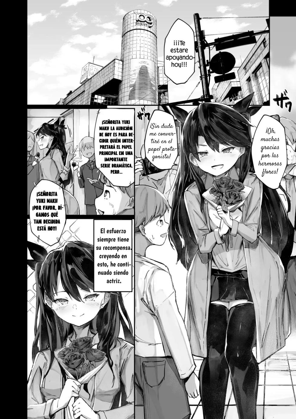 [Atugi de 5 (Murlachrot)] Kairaku Ochi shita Joyuu no Matsuro Zenpen｜La Caída de la Actriz Corrompida por Placer - PT1 [Spanish] [Elpis Eros Traduccion] [Digital] - Page 4