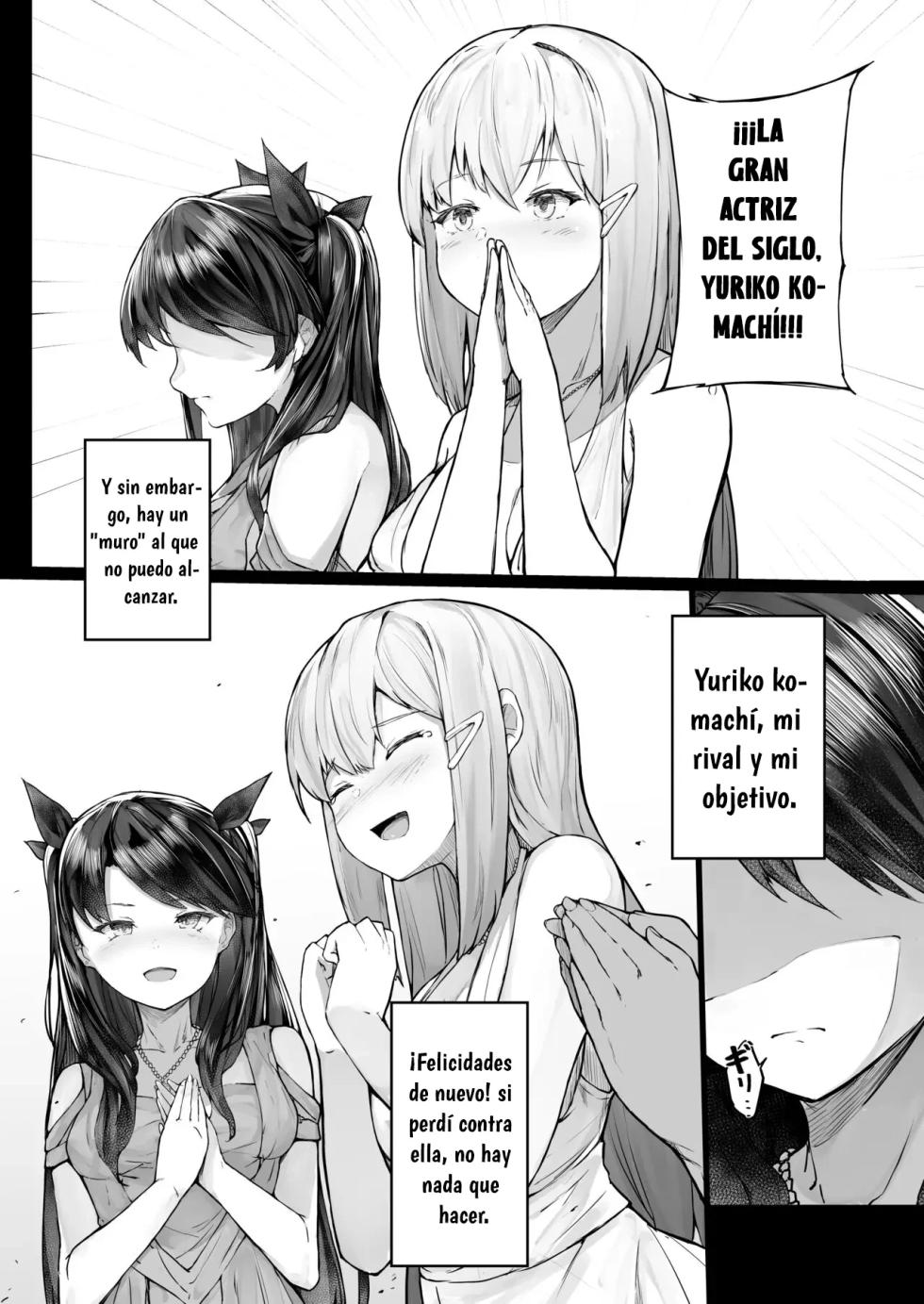 [Atugi de 5 (Murlachrot)] Kairaku Ochi shita Joyuu no Matsuro Zenpen｜La Caída de la Actriz Corrompida por Placer - PT1 [Spanish] [Elpis Eros Traduccion] [Digital] - Page 6