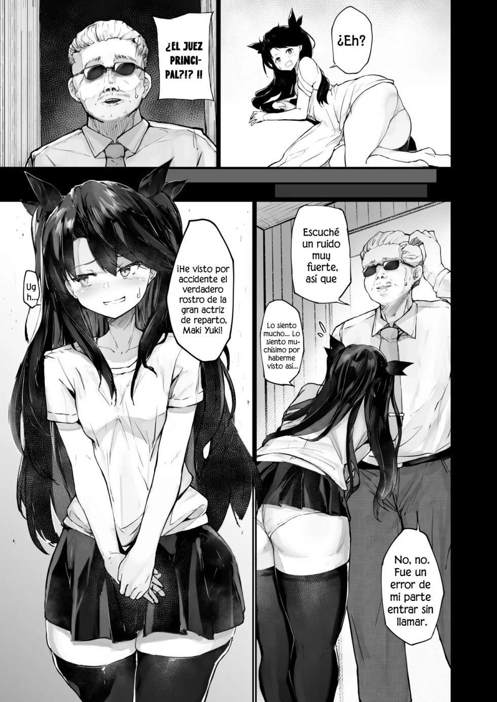 [Atugi de 5 (Murlachrot)] Kairaku Ochi shita Joyuu no Matsuro Zenpen｜La Caída de la Actriz Corrompida por Placer - PT1 [Spanish] [Elpis Eros Traduccion] [Digital] - Page 9