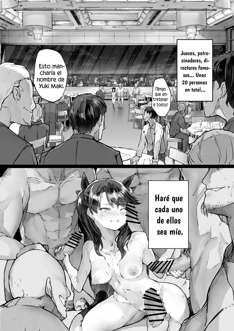 [Atugi de 5 (Murlachrot)] Kairaku Ochi shita Joyuu no Matsuro Zenpen｜La Caída de la Actriz Corrompida por Placer - PT1 [Spanish] [Elpis Eros Traduccion] [Digital] - Page 24