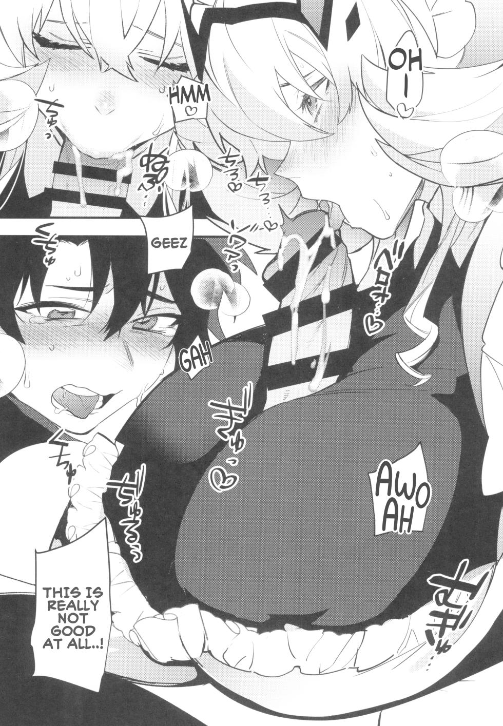 (C103) [Ash wing (Makuro)] Maid-san ni Yasashiku Taberareru | Getting gently eaten by the maid (Fate/Grand Order) [English] - Page 6