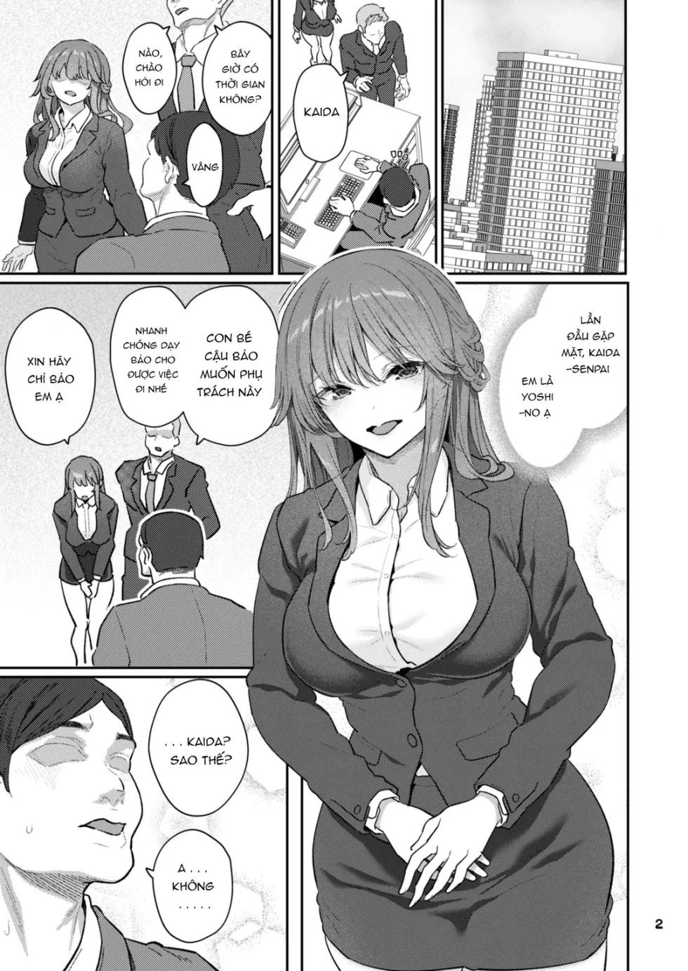 [Pale Scarlet (Matsukawa)] [Hamedori (Sui] Yoshino Miki (24) Moto Buka Shinkon Shifuku to Suit de [Vietnamese Tiếng Việt] - Page 2