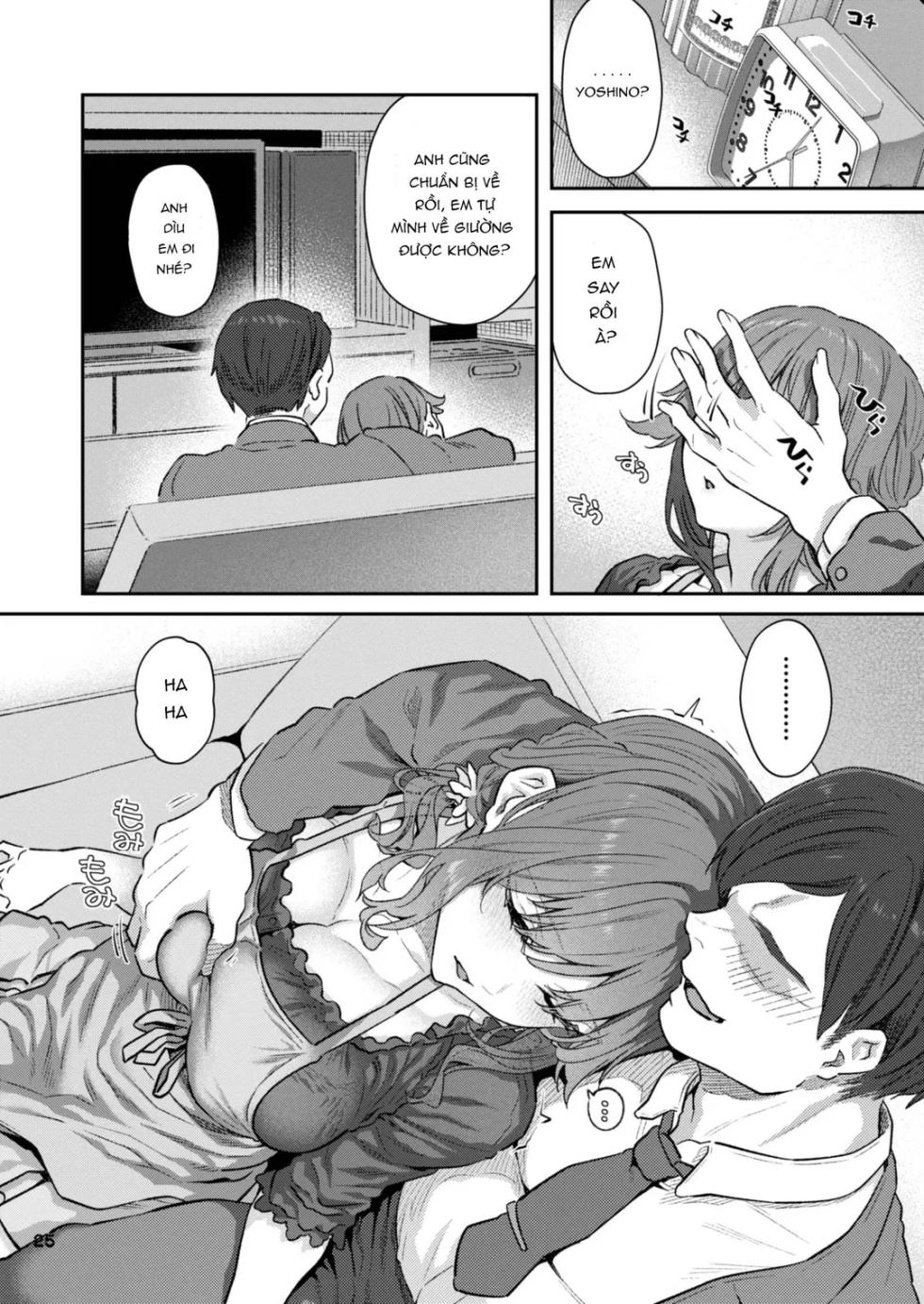 [Pale Scarlet (Matsukawa)] [Hamedori (Sui] Yoshino Miki (24) Moto Buka Shinkon Shifuku to Suit de [Vietnamese Tiếng Việt] - Page 25
