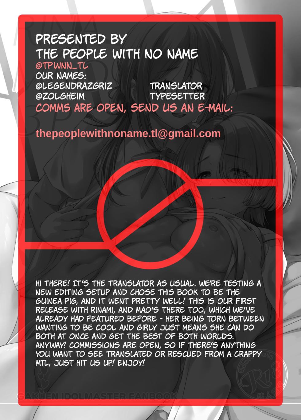 [AERODOG (inu)] RINAMAO3P (Gakuen IDOLM@STER) [English] [The People With No Name] [Digital] - Page 31
