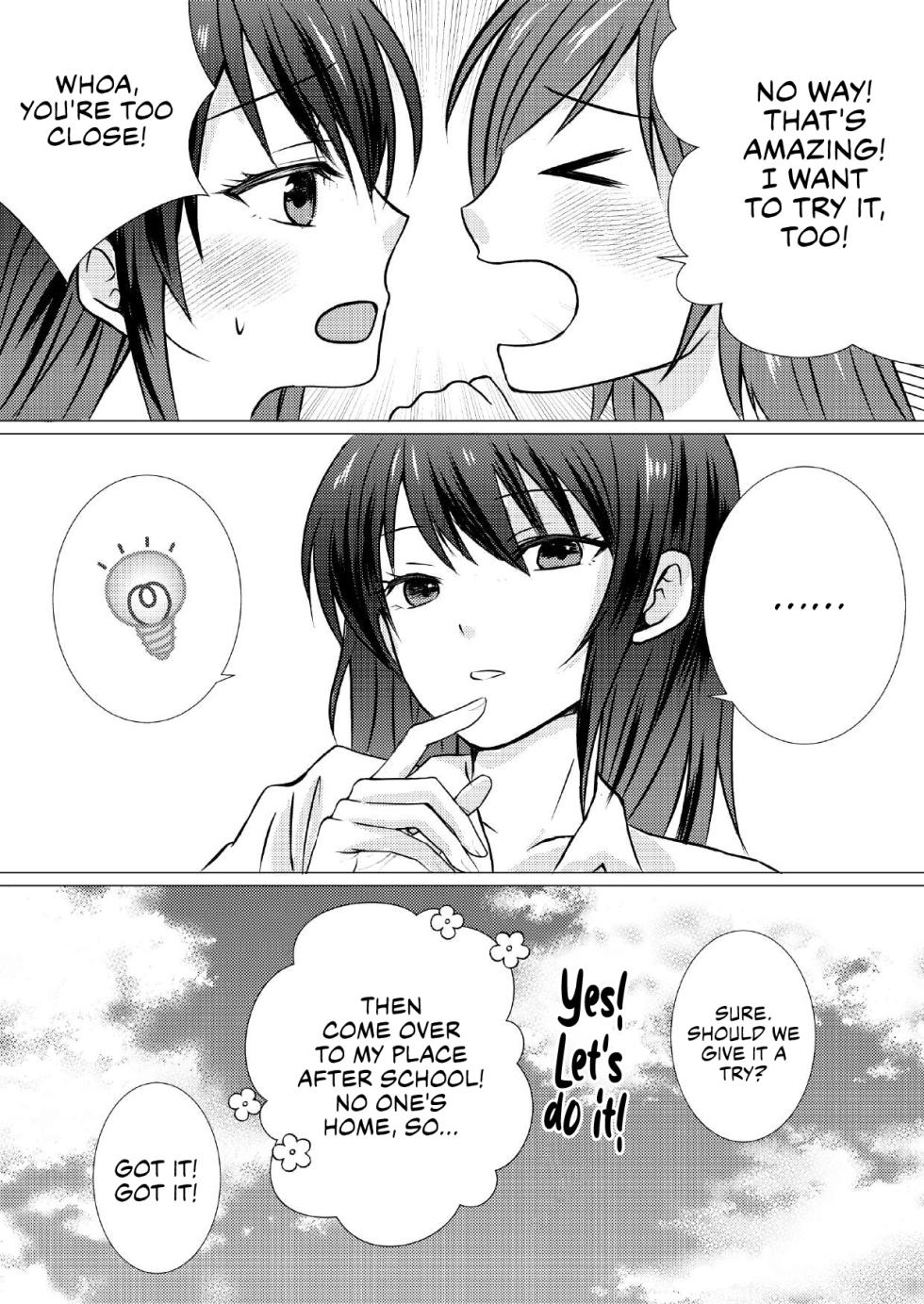 [Toukibi Batake de Tsukamaete (Toukibi)] Doukyuusei to Ecchi na Les Massage | Erotic Lesbian Massage with a Classmate [English] [Castle TL] - Page 7