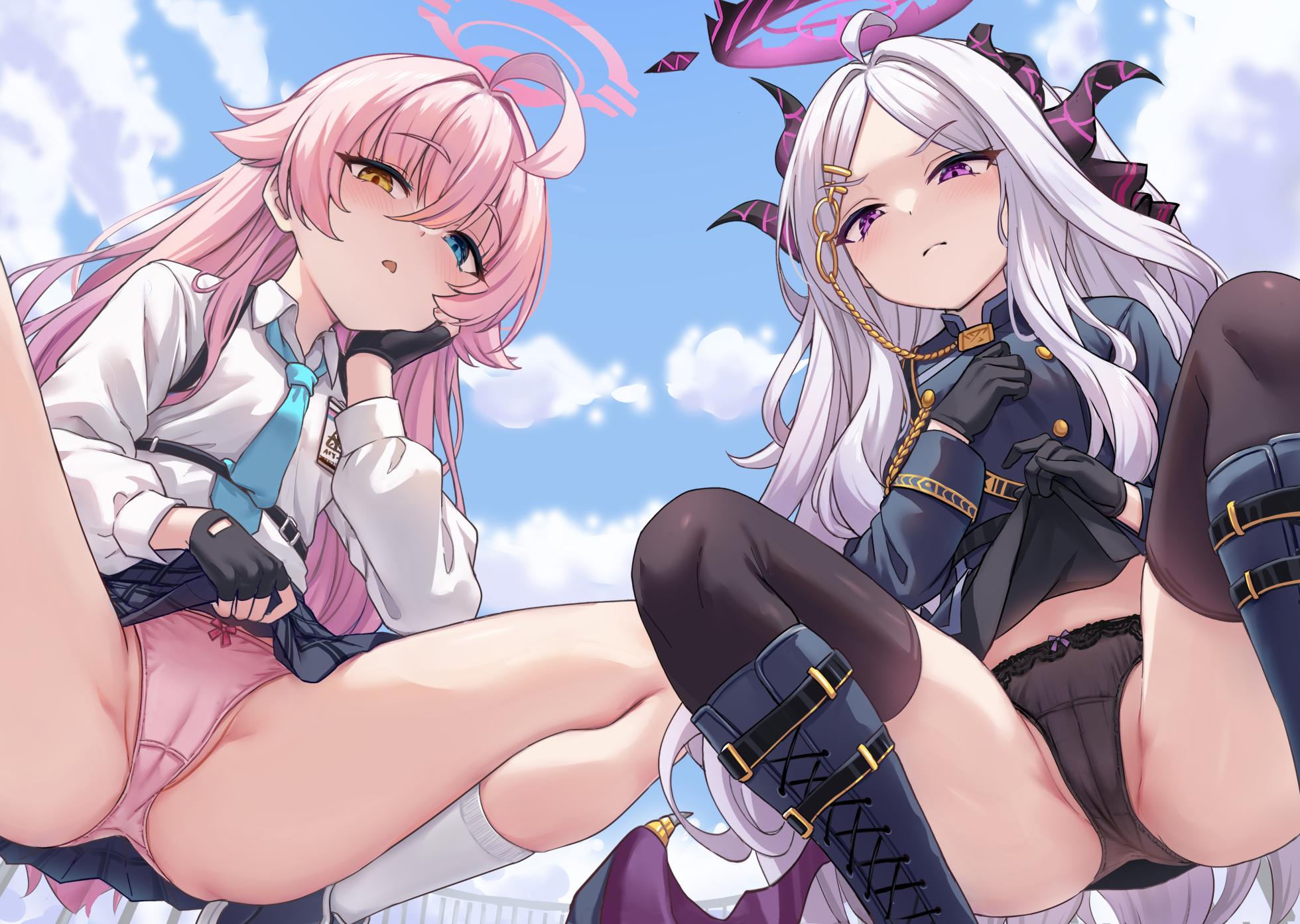 [Milkshake] Okujou de Saki O to Kawashita Himitsu (Blue Archive) [Decensored] - Page 2