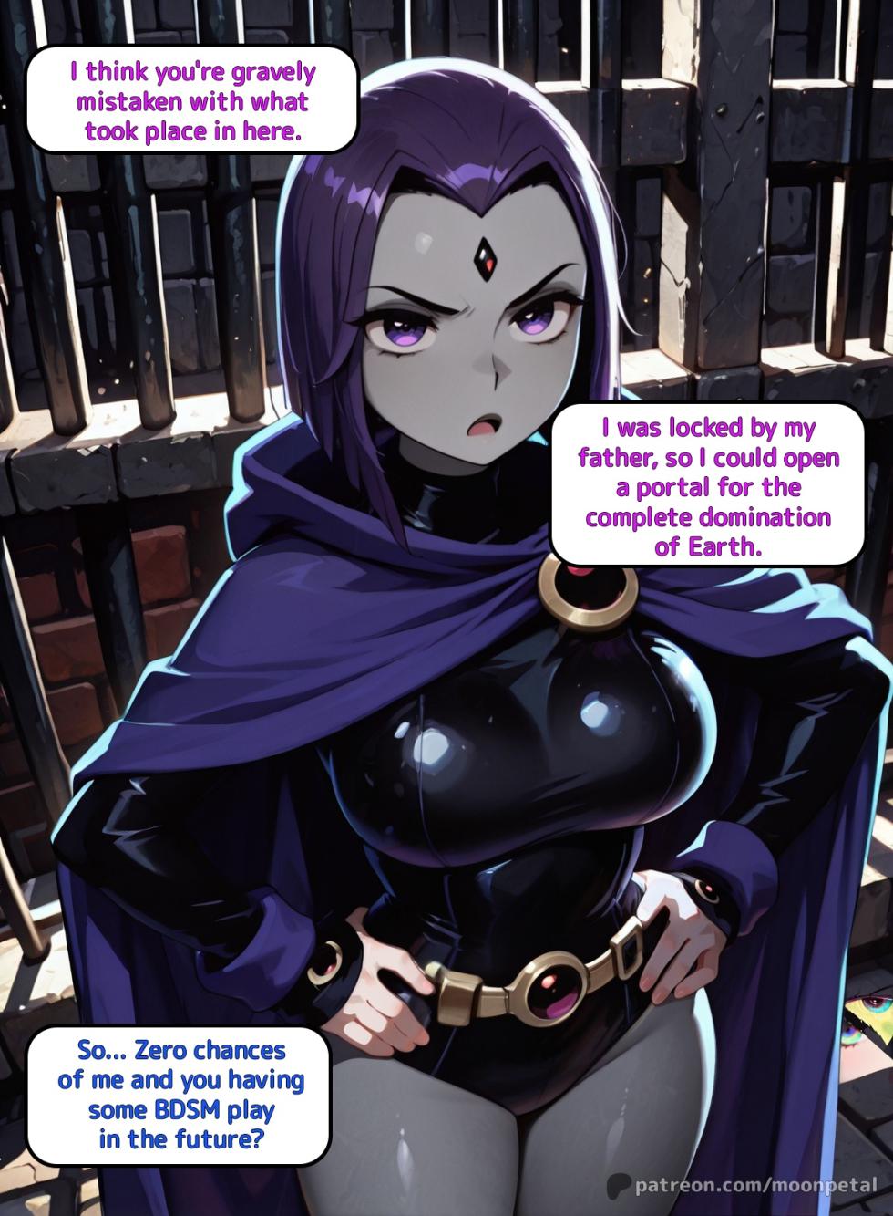 [Moon Petal] Wanna make a bet? ch. 8 - Raven [English] [Uncensored] [Patreon] [AI Generated] - Page 4