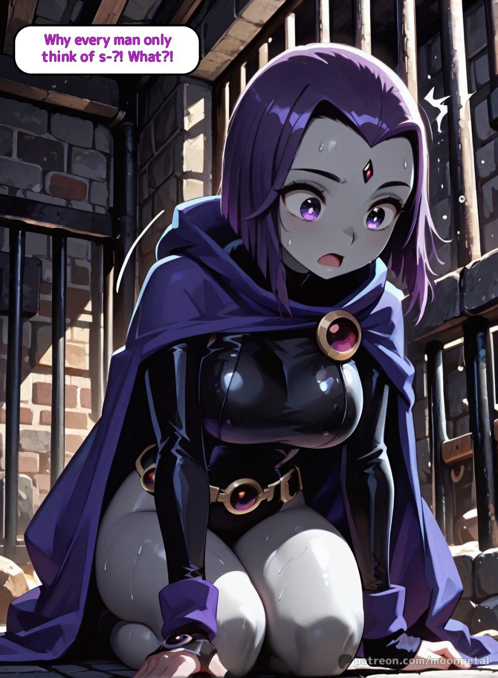 [Moon Petal] Wanna make a bet? ch. 8 - Raven [English] [Uncensored] [Patreon] [AI Generated] - Page 5