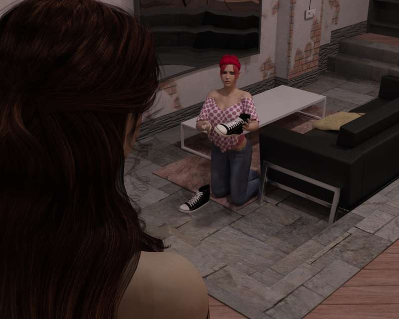 Sniff feet - Page 17