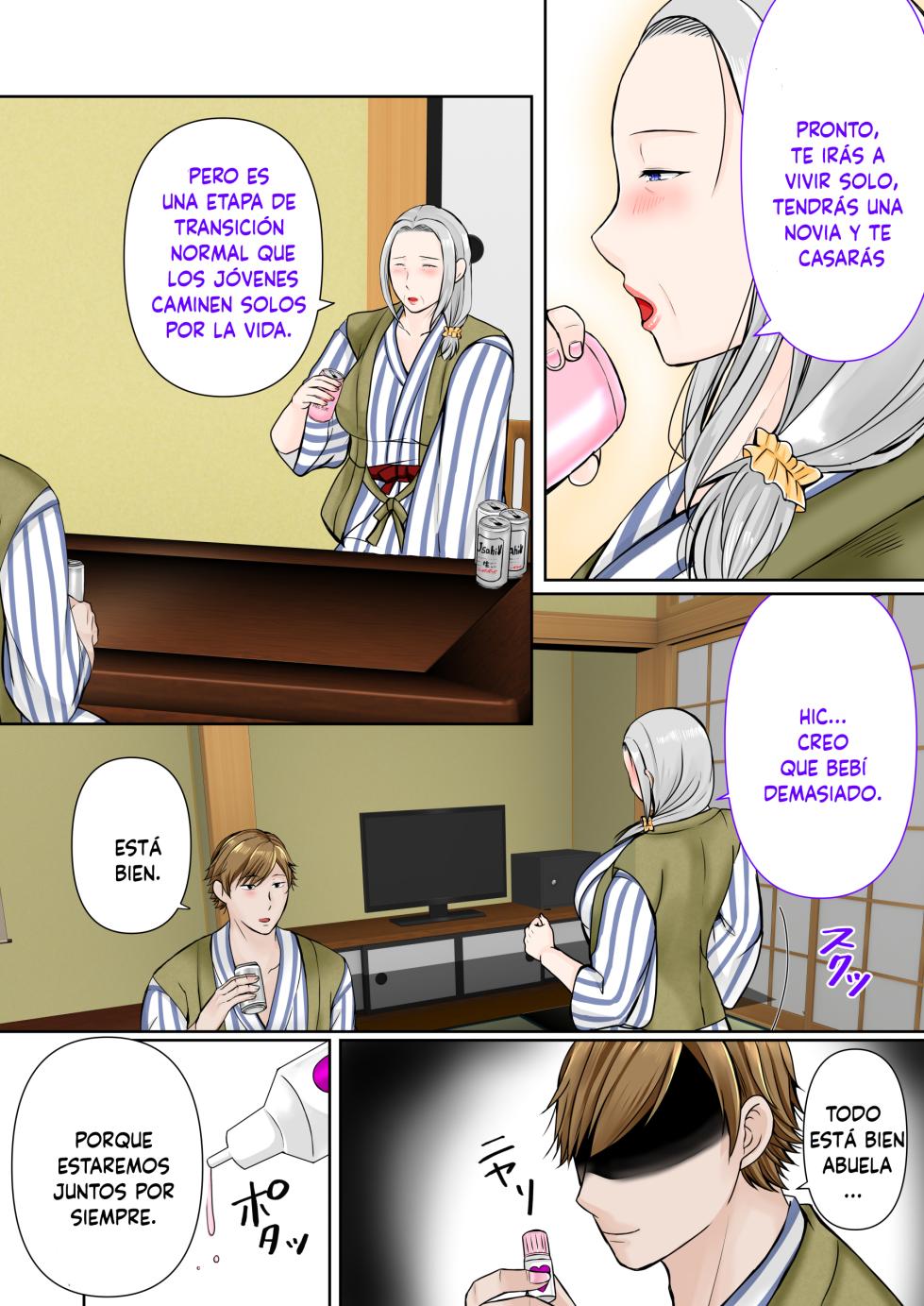[Popotto Denki Ichigouten] Sobo to 2-haku 3-kka Onsen  Ryokou Zenpen [Spanish] - Page 9