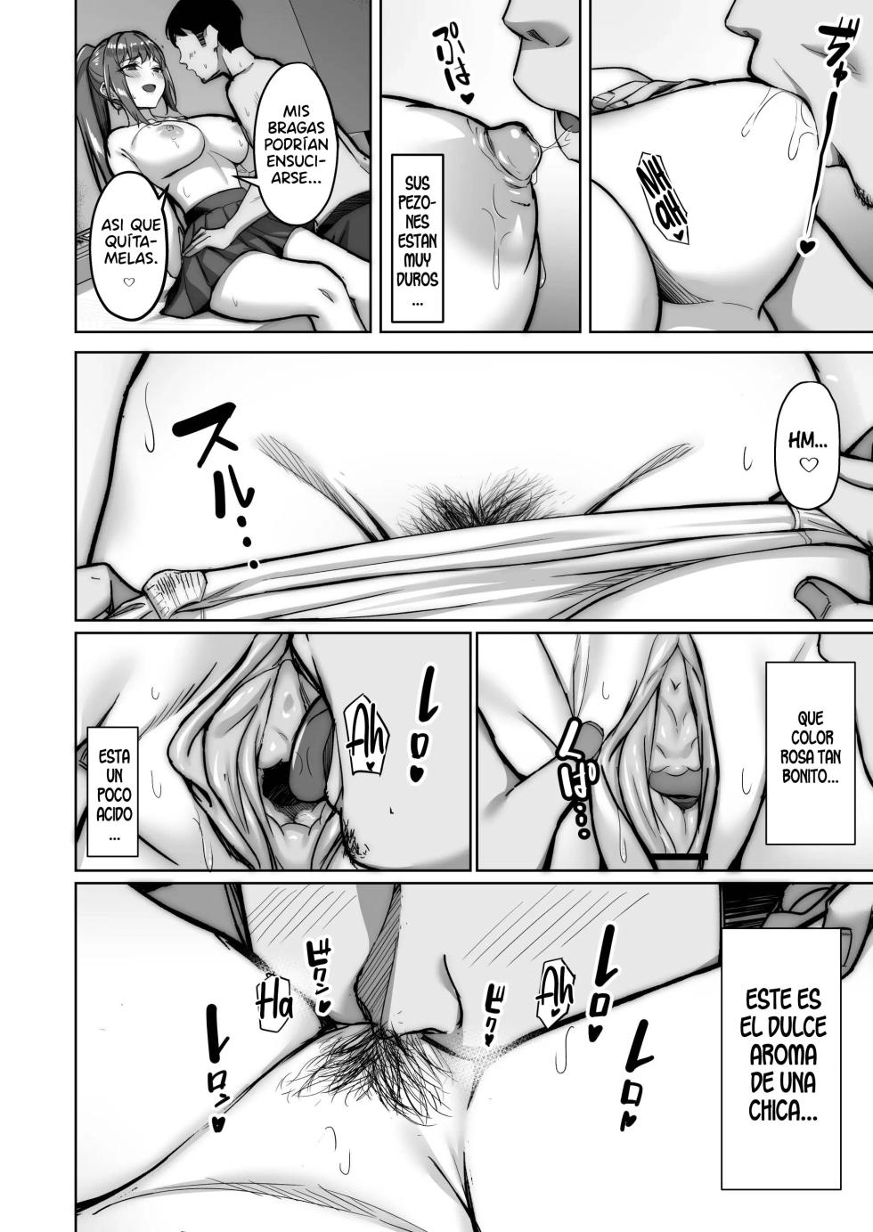 [Jyuu Sensya Usagitai (Takano Tomohiro)] Nonoka-chan no Papakatsu Nikki｜El Diario de Nonoka-chan y Su Sugar Daddy [Spanish] [Uraku Translations] [Decensored] - Page 20