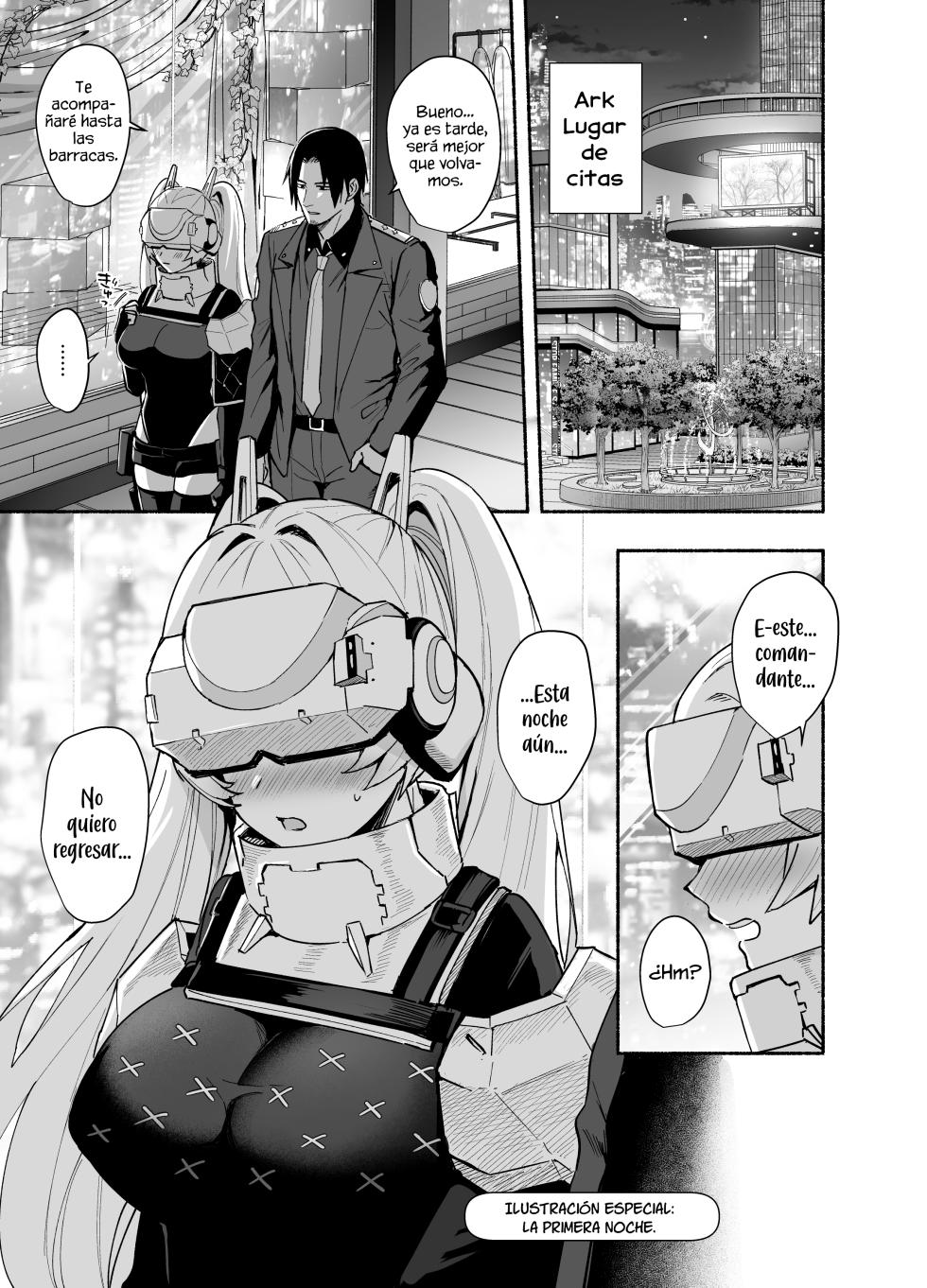 [AMAM (Sub Arare)] Shikikan-san to Ryousangata-chan no Ecchi na Yatsu Matome. +α (Goddess of Victory: Nikke) [Spanish] [Mapache Fansub] [Digital] - Page 4