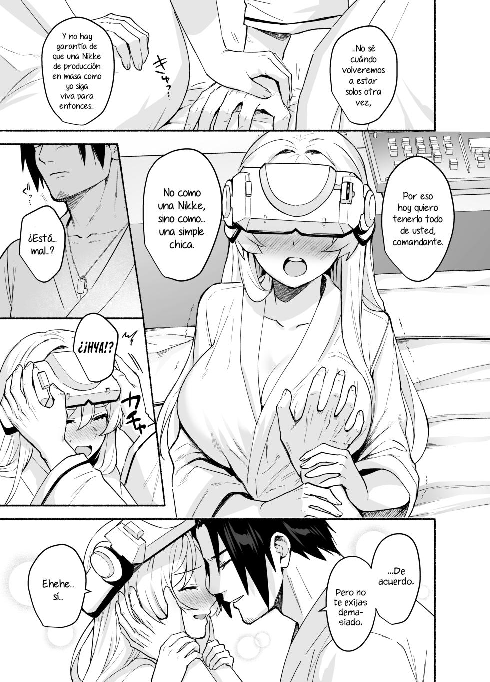 [AMAM (Sub Arare)] Shikikan-san to Ryousangata-chan no Ecchi na Yatsu Matome. +α (Goddess of Victory: Nikke) [Spanish] [Mapache Fansub] [Digital] - Page 6
