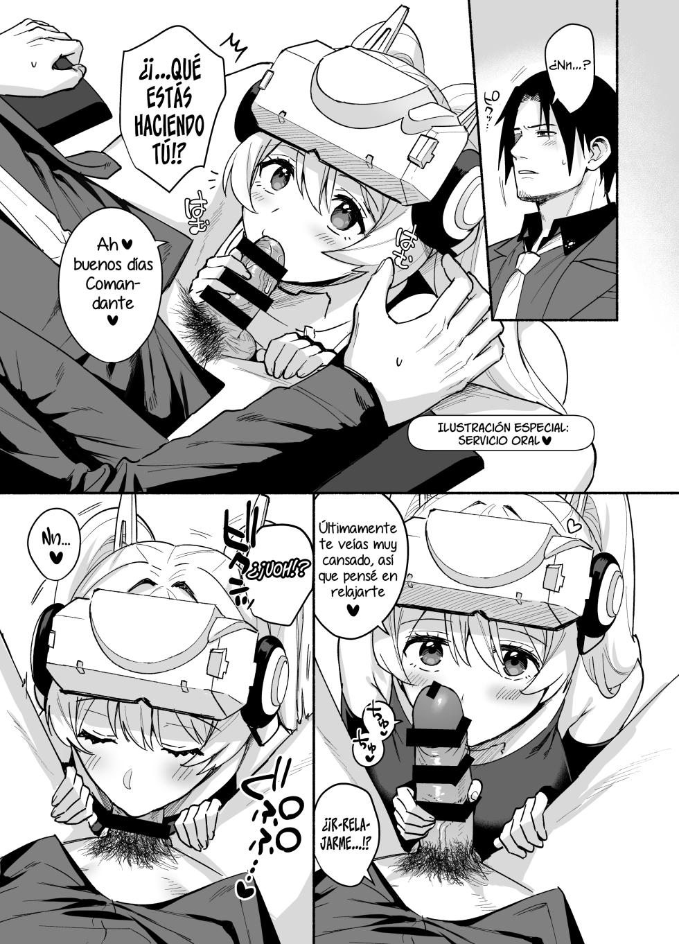 [AMAM (Sub Arare)] Shikikan-san to Ryousangata-chan no Ecchi na Yatsu Matome. +α (Goddess of Victory: Nikke) [Spanish] [Mapache Fansub] [Digital] - Page 14