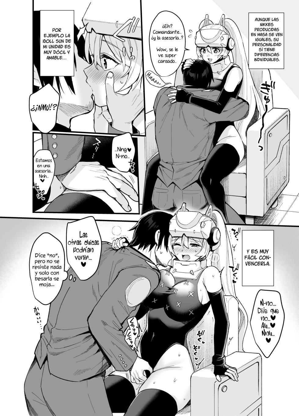 [AMAM (Sub Arare)] Shikikan-san to Ryousangata-chan no Ecchi na Yatsu Matome. +α (Goddess of Victory: Nikke) [Spanish] [Mapache Fansub] [Digital] - Page 25