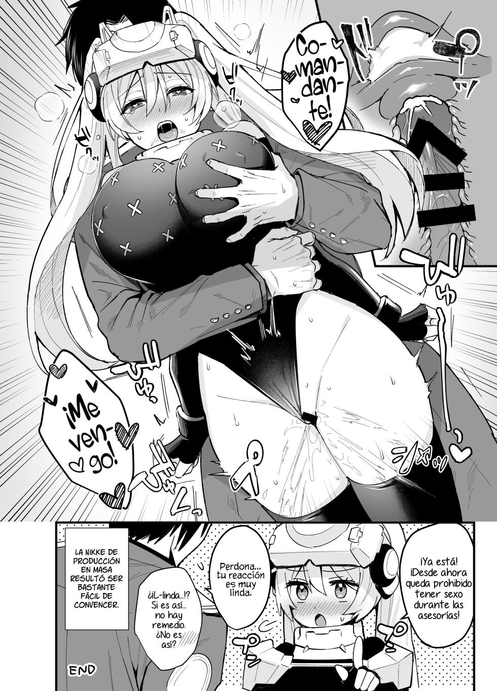 [AMAM (Sub Arare)] Shikikan-san to Ryousangata-chan no Ecchi na Yatsu Matome. +α (Goddess of Victory: Nikke) [Spanish] [Mapache Fansub] [Digital] - Page 27