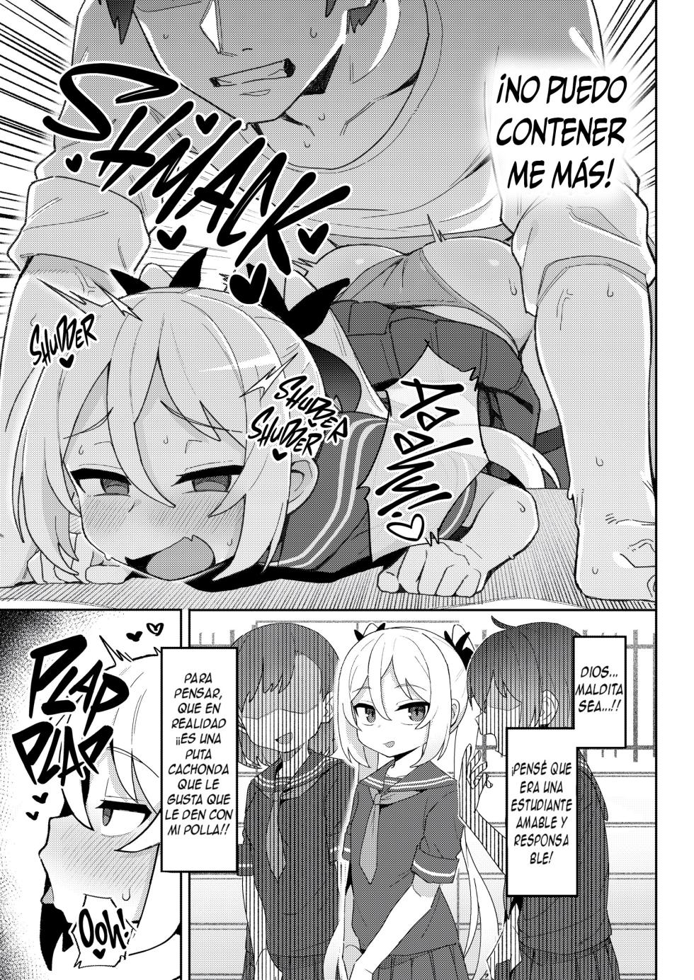 [Dagashiya (Wagashi)] Mesugaki Succubus-tachi ni Shiboritorareru Hon [Spanish] [Decensored] [Digital] - Page 6