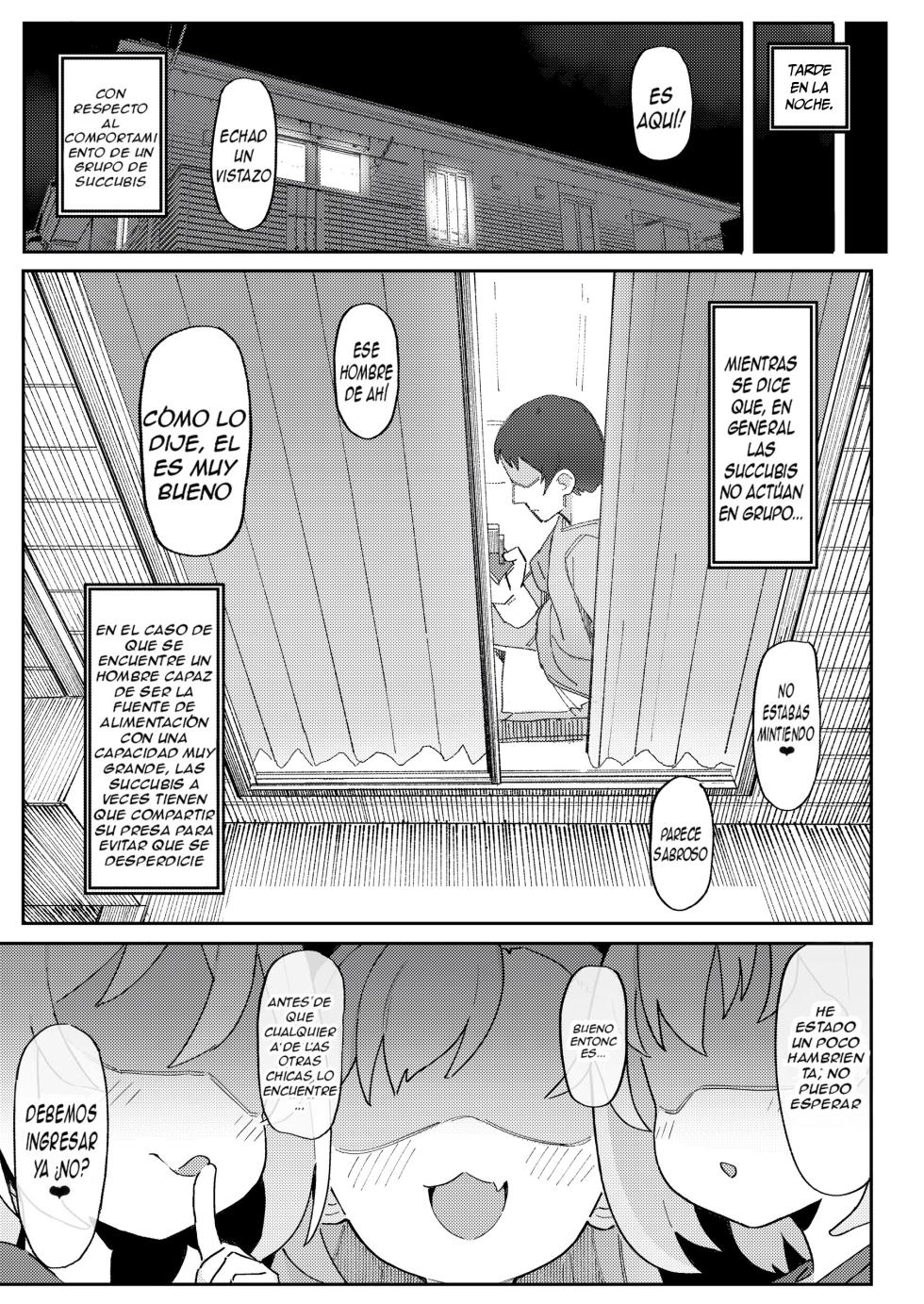 [Dagashiya (Wagashi)] Mesugaki Succubus-tachi ni Shiboritorareru Hon [Spanish] [Decensored] [Digital] - Page 22