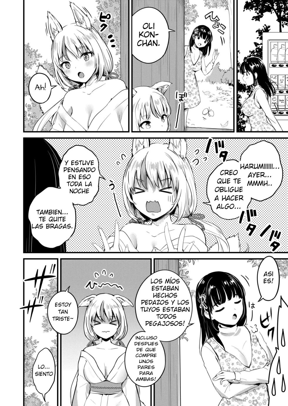 [macdoll (Shijou Mako)] Yuugata ni Itsumo no Basho de -futanari Kitsune to harumi no Monogatari- | An Evening At Our Usual Spot ~The Tale of the Futanari Fox and Harumi~ [Digital] [spanish] - Page 24