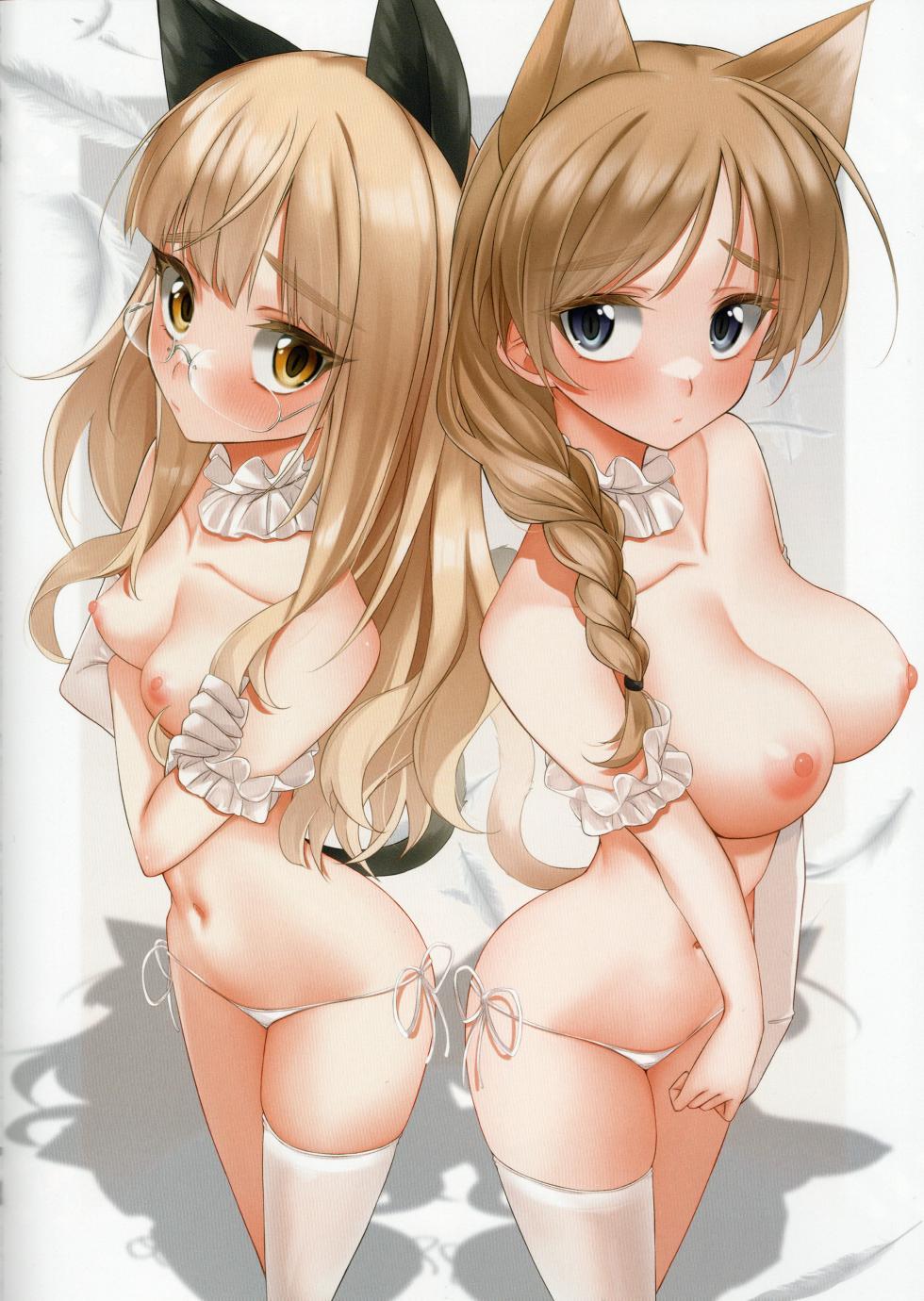 [Gikkuri Toufuten (Momendoufu)] NAKED MAGICAL GIRLS (STRIKE WITCHES) - Page 25