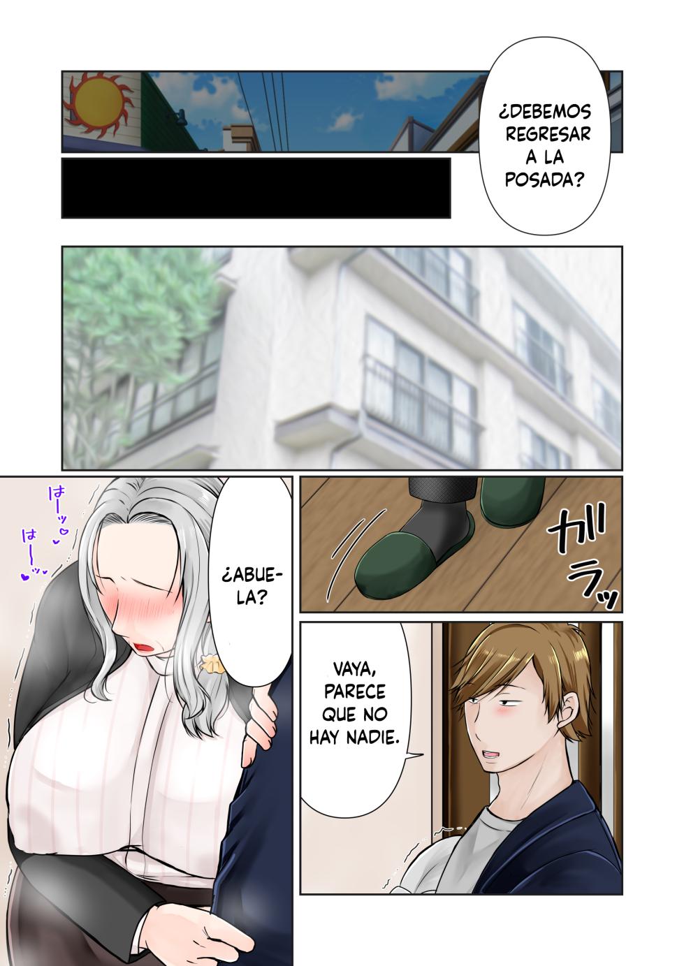 [Popotto Denki Ichigouten] Sobo to 2-haku 3-kka Onsen  Ryokou Kouhen [Spanish] - Page 14