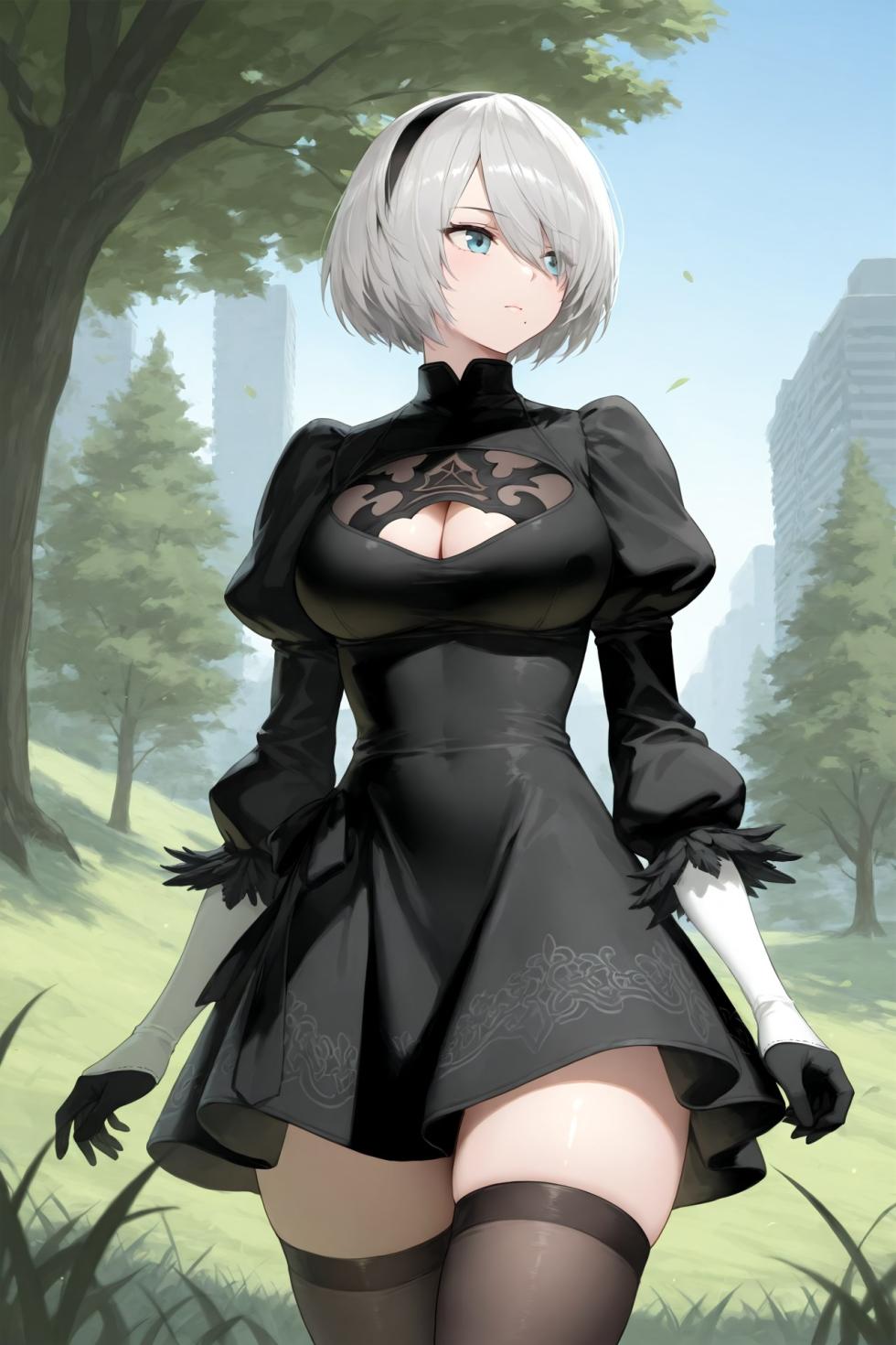 [Ankake Nameko] NieRAutomata 2B [AI Generated] - Page 4