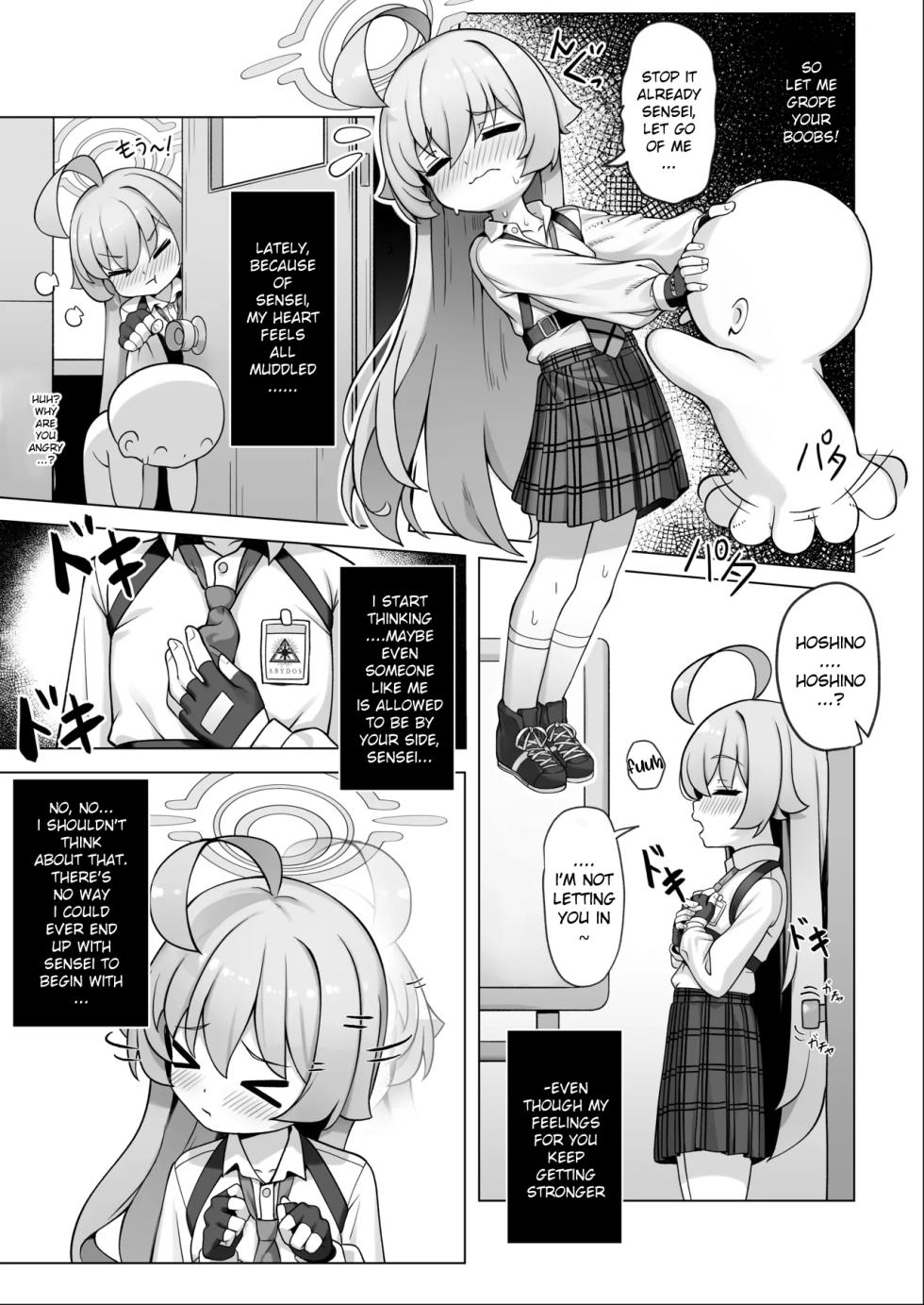 [Kairaku (Ishinose)] Hoshino wa Ima Hatsujouki | Hoshino is in Heat Right Now (Blue Archive) [English] [Oayo] [Digital] - Page 9