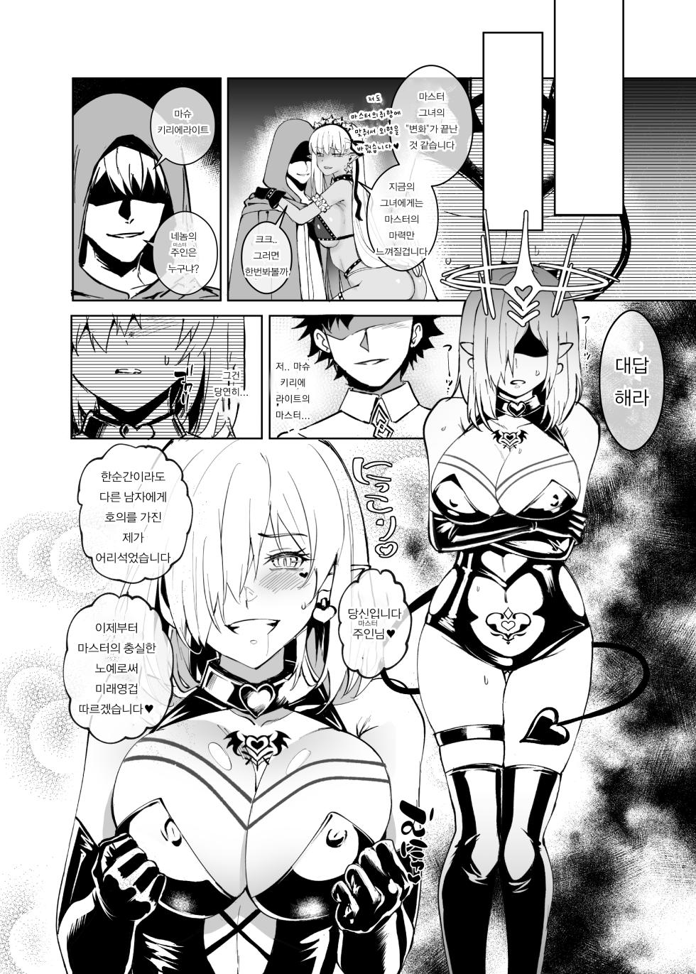 [Hyoui Lover (Hyoui Suki no Hito)] Ai no Megami, Tate to Tomo ni Otsu 〜Seihai no Chikara de Kama to Mash o Kanzen Shihai suru Hanashi〜  [Korean] [Digital] - Page 27