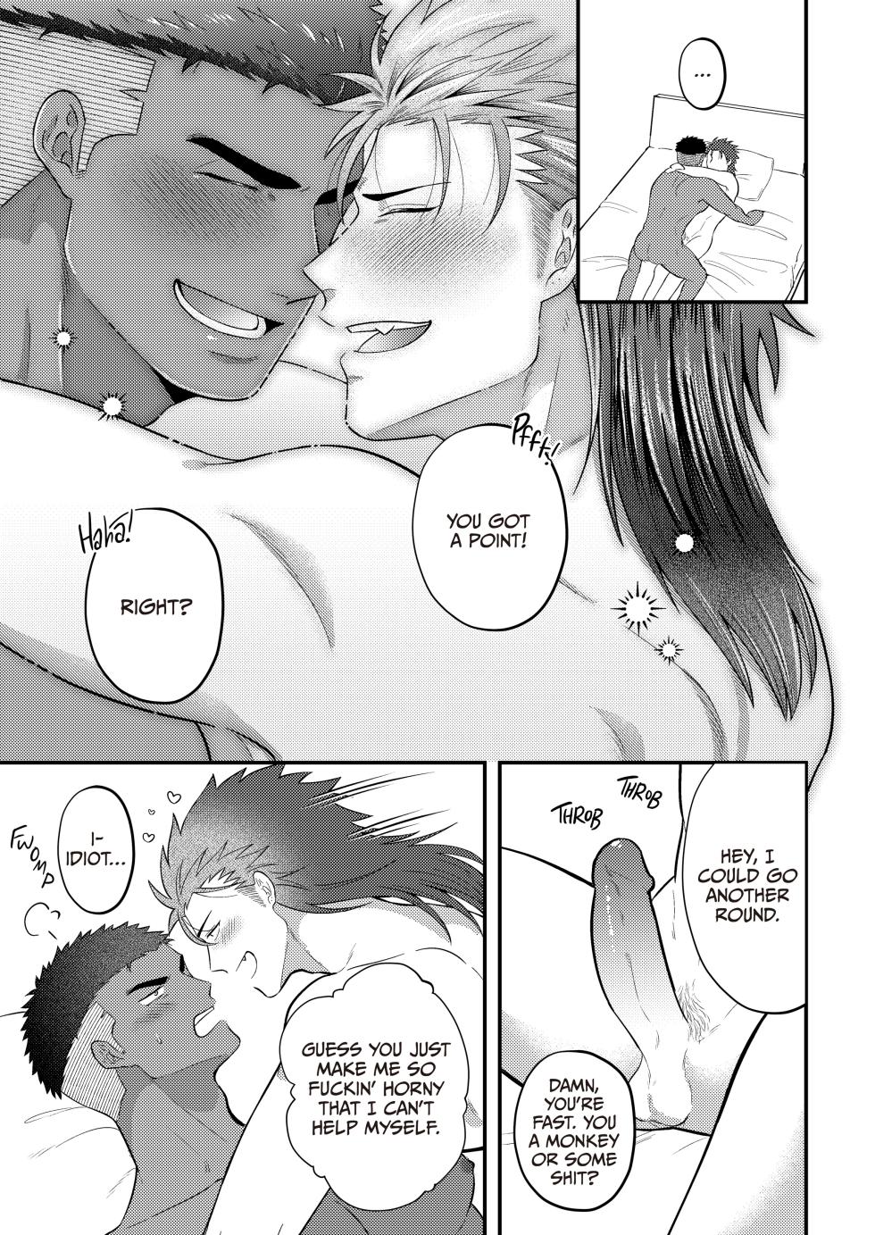 [Mappadaka Goutarou] Reversibattle~ Fuck and Be Fucked  {EN} - Page 36