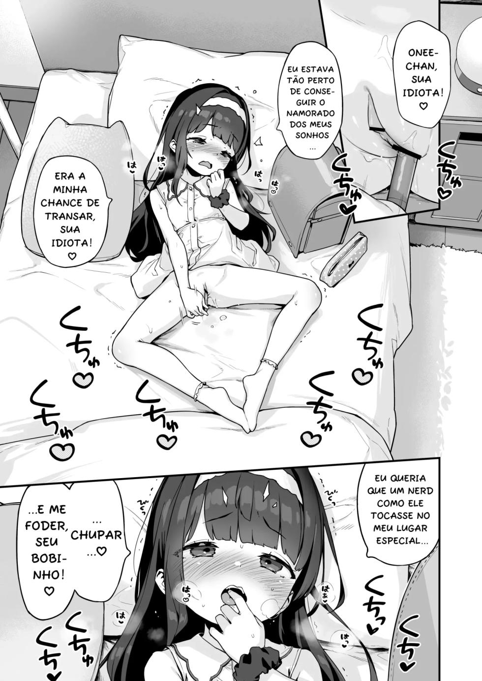 [Mothman (henreader)] Onanie Daisuki Honoka-chan wa Katekyo Chinpo o Benkyou Shitai! [Portuguese-BR] - Page 10